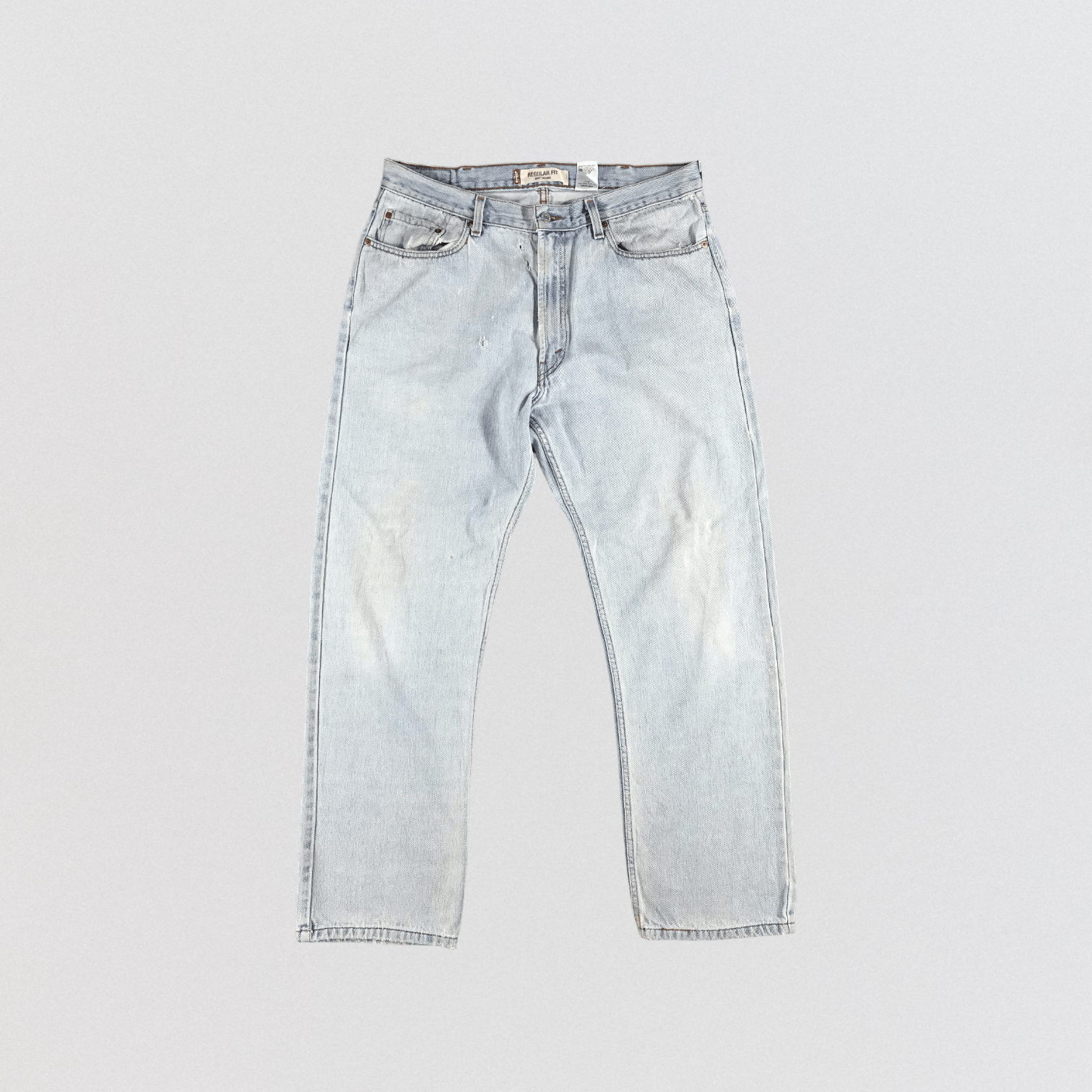 Levi's × Vintage Vintage Light Wash Levis 505 Jeans-JM2448 Size US 37 - 1 Thumbnail