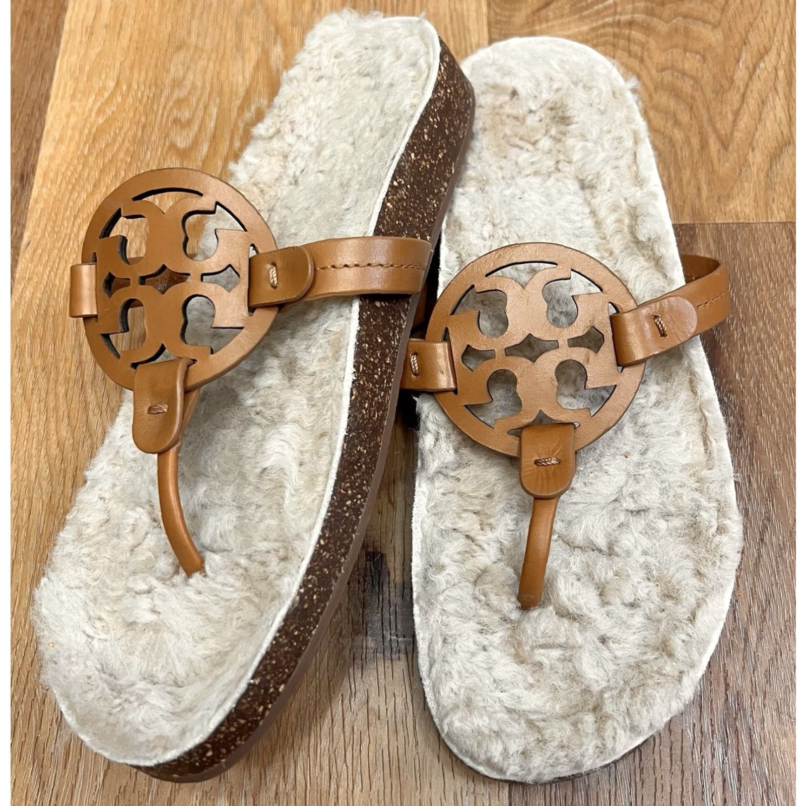 Tory Burch **TORY BURCH Miller Brown Leather Slip On Women's Size 8 Sandals** User: Tory Burch Miller Brown Leather Slip On Women's Size 8 Sandals Size US 8 / IT 38 - 2 Thumbnail