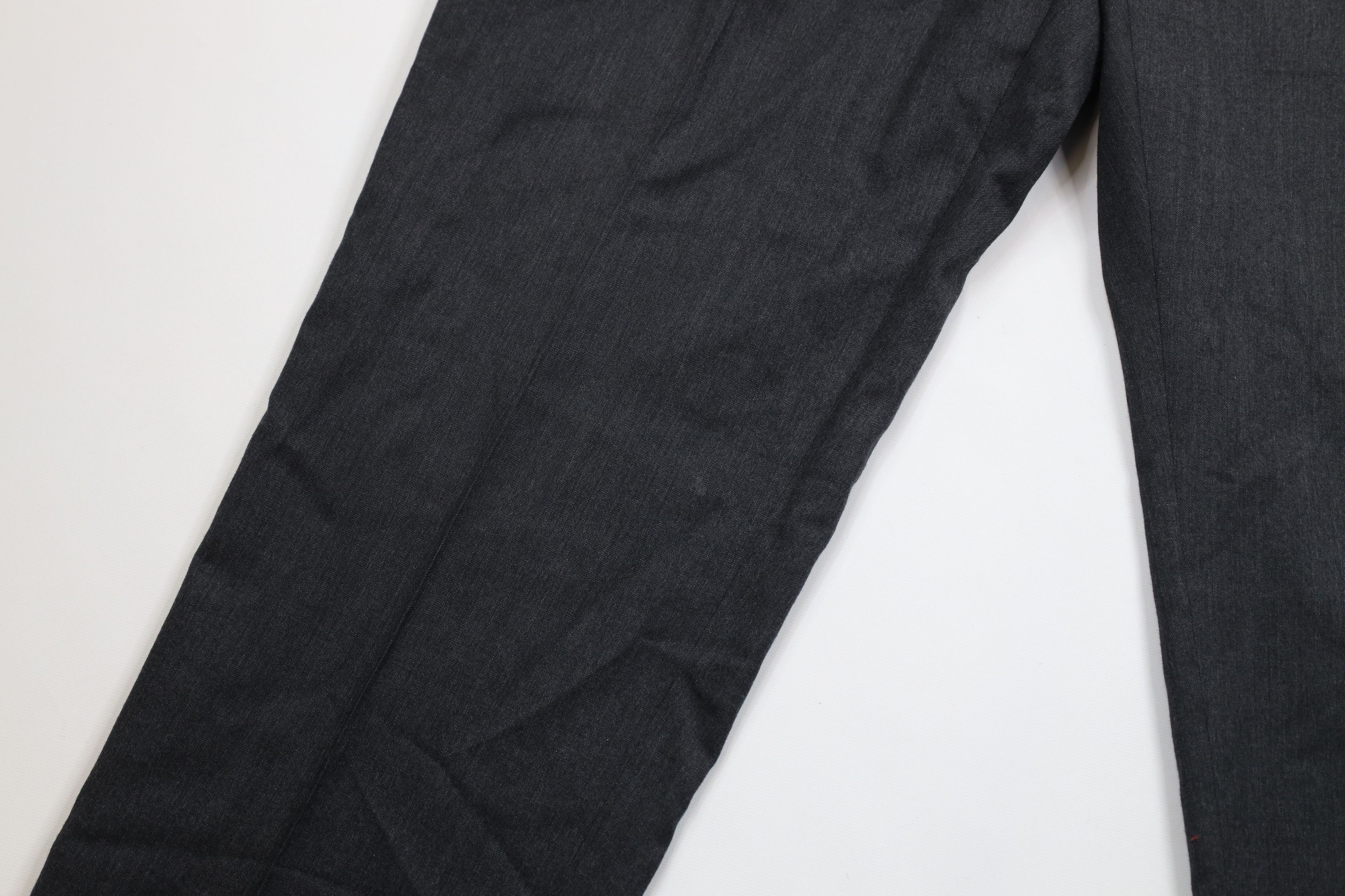 Vintage Vintage 90s Streetwear Cashmere Wide Leg Chino Pants Gray Size US 38 / EU 54 - 6 Thumbnail