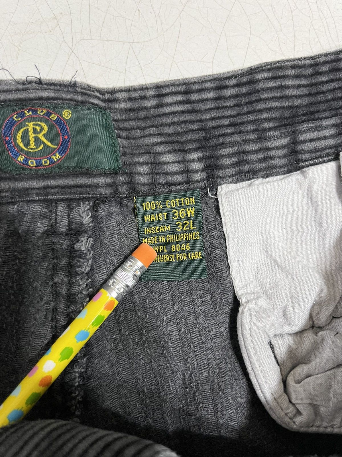 Vintage Vintage corduroy pants Size US 34 / EU 50 - 3 Thumbnail