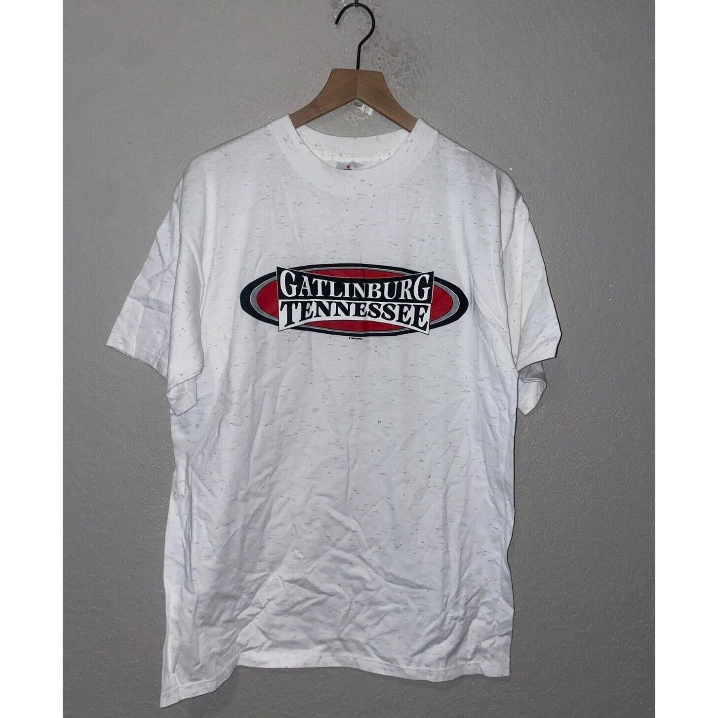 Other Vintage Gatlinburg Tennessee Shirt Large White Speckled Tee Size US L / EU 52-54 / 3 - 1 Thumbnail