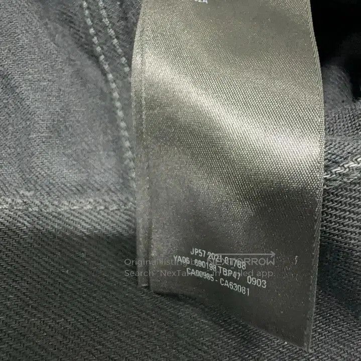 Balenciaga Balenciaga Black Long Sleeve Denim Jacket. Size US L / EU 52-54 / 3 - 3 Thumbnail