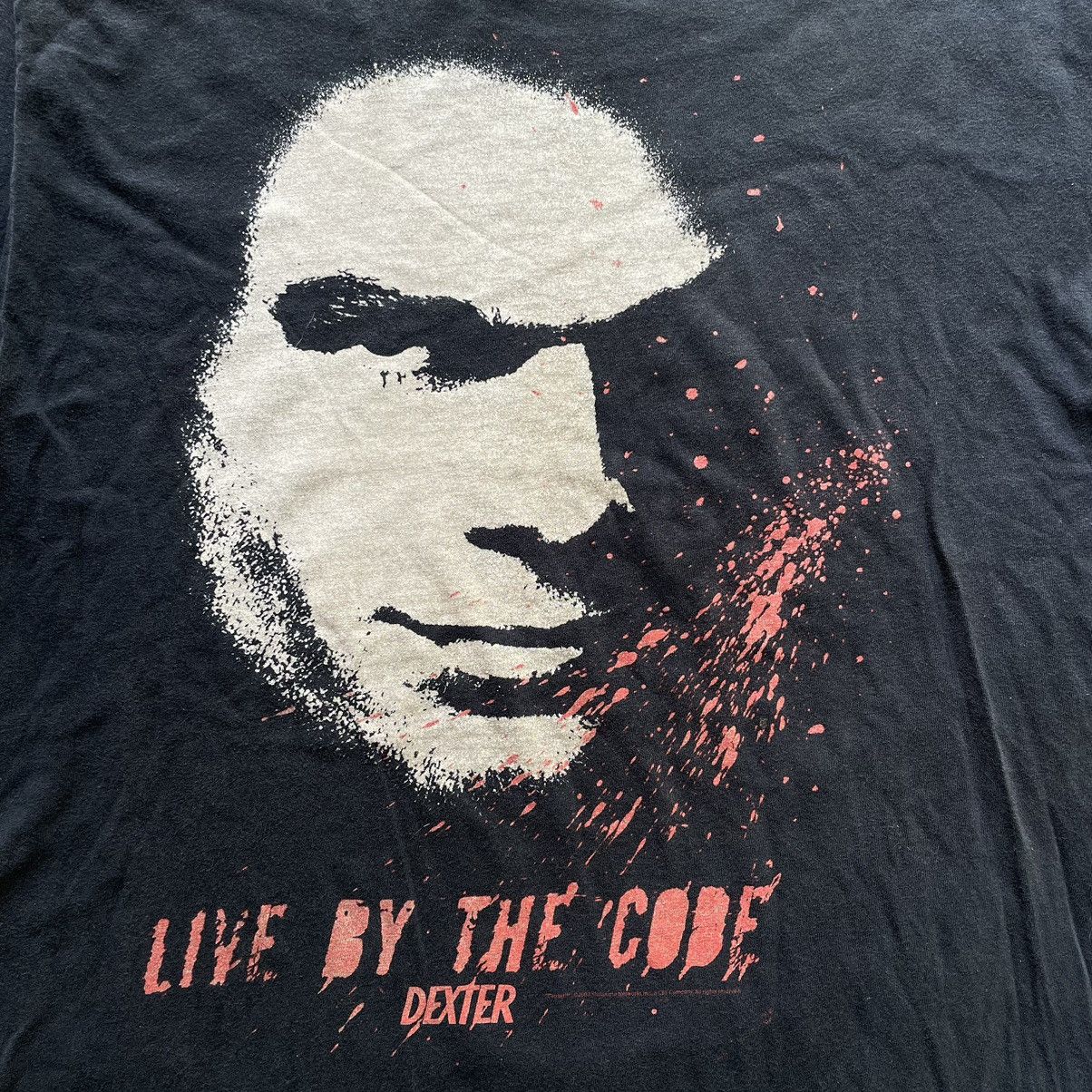 Expert Horror × Vintage Vintage 2009 Dexter Tv Show Promo RARE Horror Halloween Tee Size US M / EU 48-50 / 2 - 6 Thumbnail