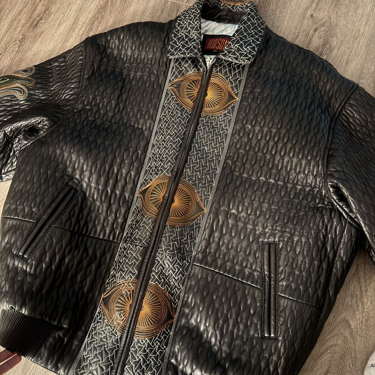 Hudson Outerwear Vintage hudson outerwear multistitch leather bomber Size US XXL / EU 58 / 5 - 4 Thumbnail
