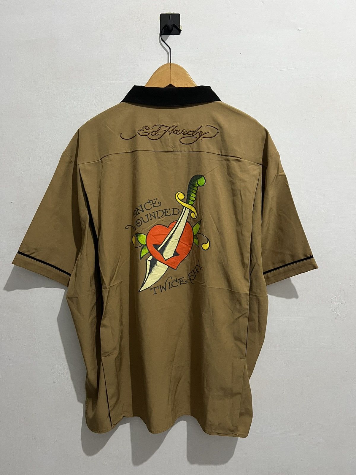 Ed Hardy Ed Hardy Bowling Shirt Size US XL / EU 56 / 4 - 6 Thumbnail
