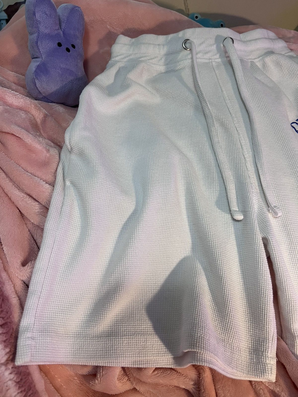 Asos Playboy Missguided sports co-ord waffle country club shorts Size 27" / US 4 / IT 40 - 9 Thumbnail