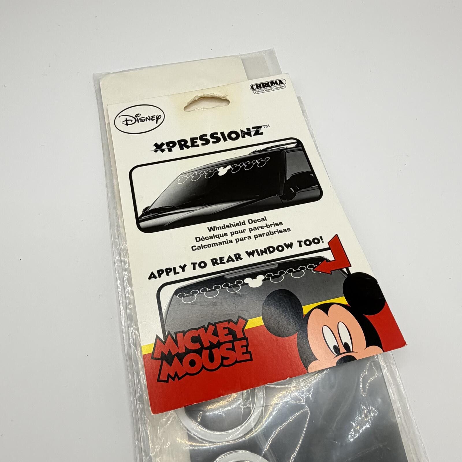 Disney Chroma Window Decal Xpressionz Disney Mickey Mouse Vintage Size ONE SIZE - 1 Thumbnail