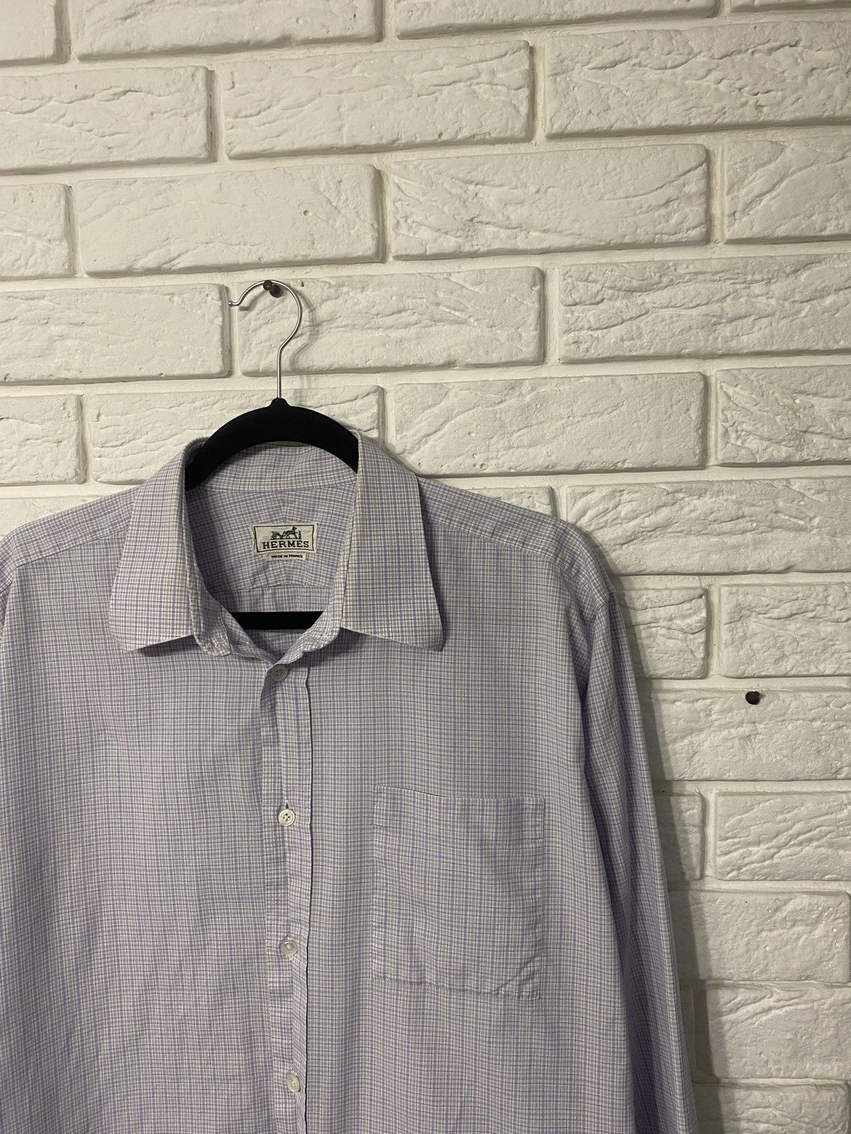 Hermes Hermes rare luxury shirt Size US L / EU 52-54 / 3 - 5 Thumbnail
