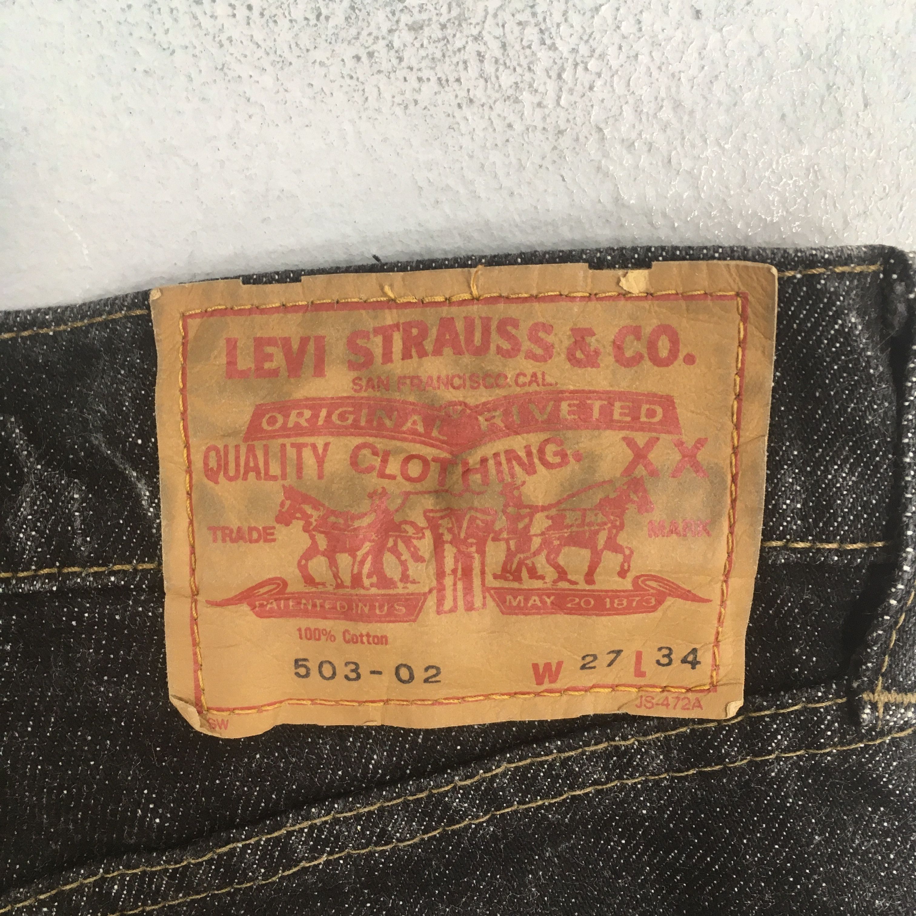 Levi's Size 26x32 Vintage Levi's 503 Black Women's Jeans S2032 Size 26" / US 2 / IT 38 - 12 Thumbnail