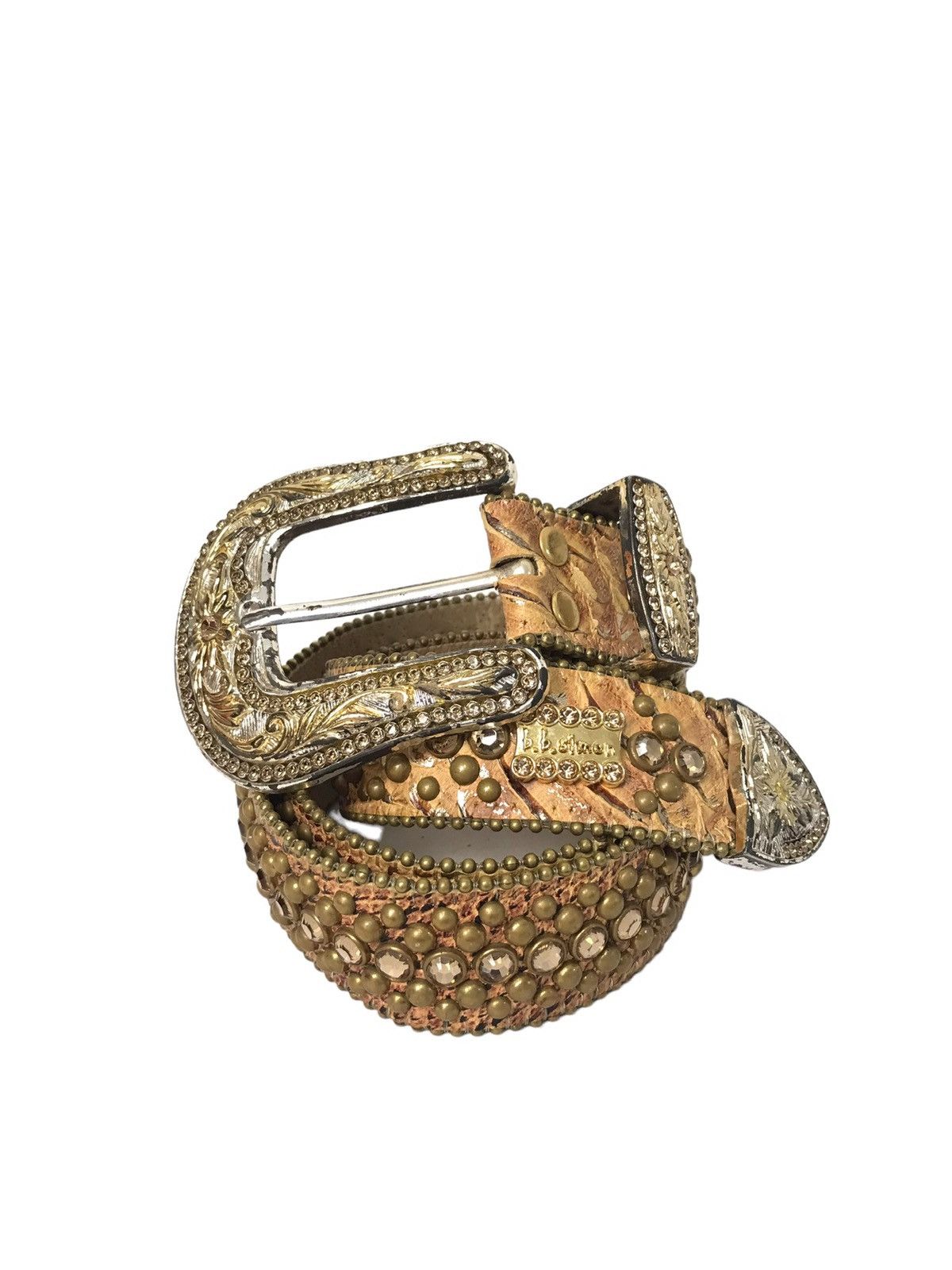 B.B. Simon B.B Simon Rhinestone Belt Size ONE SIZE - 1 Thumbnail