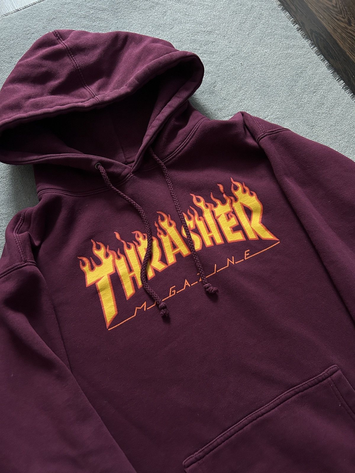 Thrasher × Vintage Thrasher hype y2k streetwear style sk8 hoodie Size US M / EU 48-50 / 2 - 2 Thumbnail