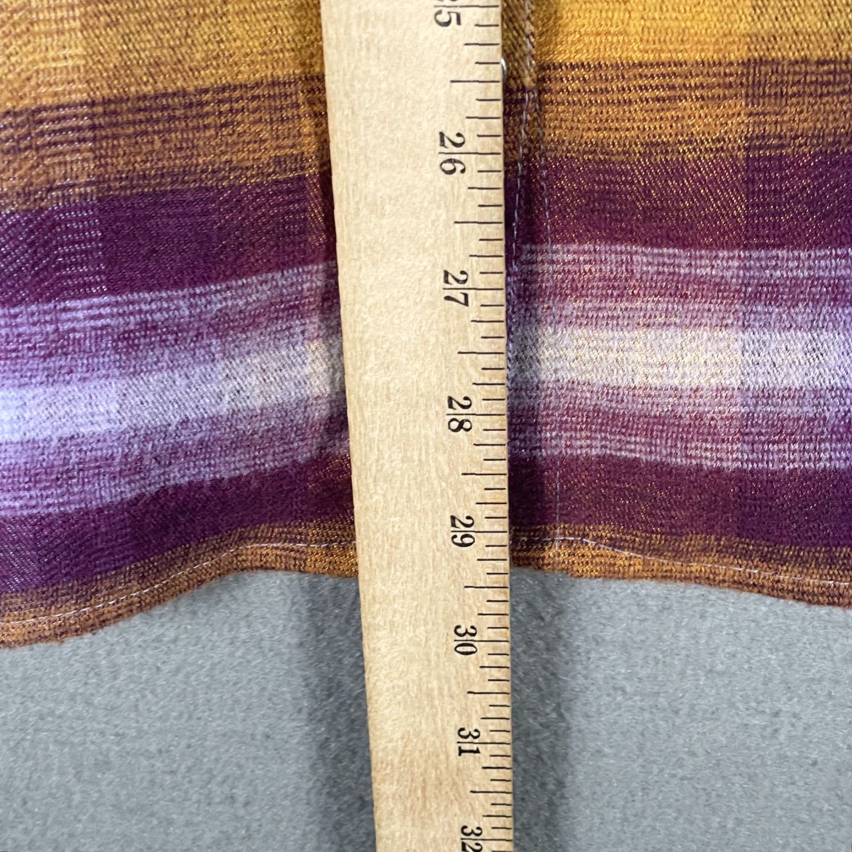 Vintage Columbia Flannel Shirt Womens XL Plaid Button-Up Long Sleeve Casual Outdoors Purple Yellow Embroidered Pockets Size XL / US 12-14 / IT 48-50 - 8 Thumbnail