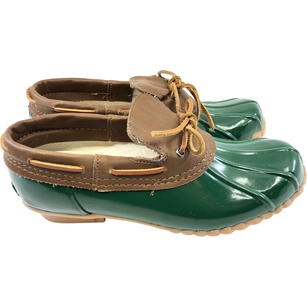 Khombu Glossy Low Duck Boots W Steel Toe - Women's Size 8m in Green, Women's — image 4 of 6