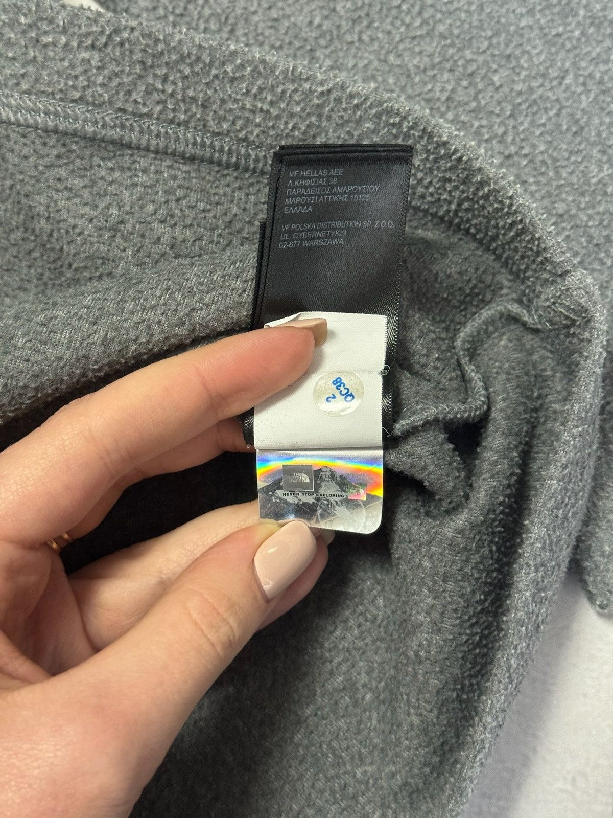 The North Face × Vintage Vintage The North Face Fleece Zip 1/3 Jacket Y2K 90s Size US S / EU 44-46 / 1 - 10 Thumbnail