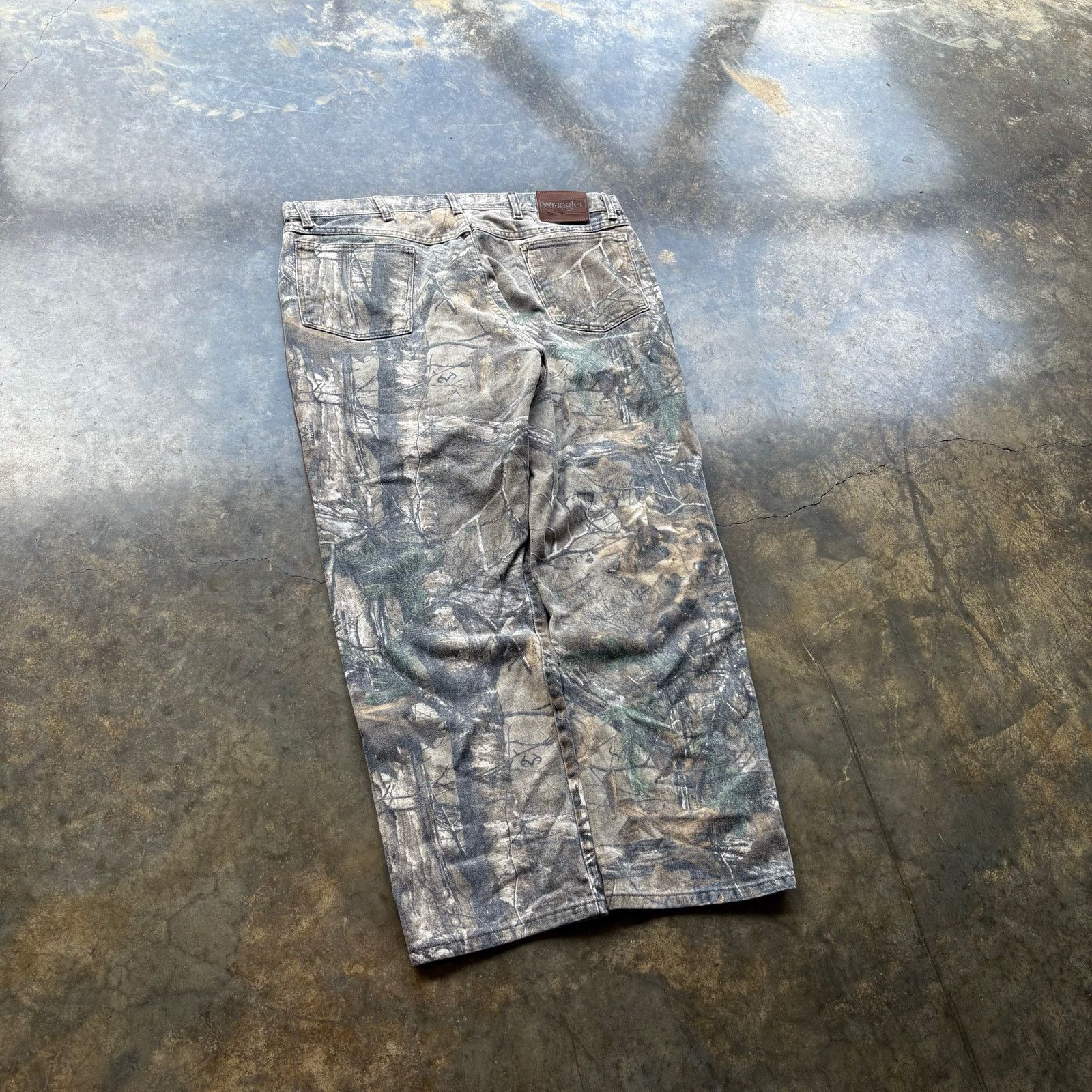 Wrangler Vintage Baggy Camo Wrangler Jeans Size US 40 / EU 56 - 2 Thumbnail