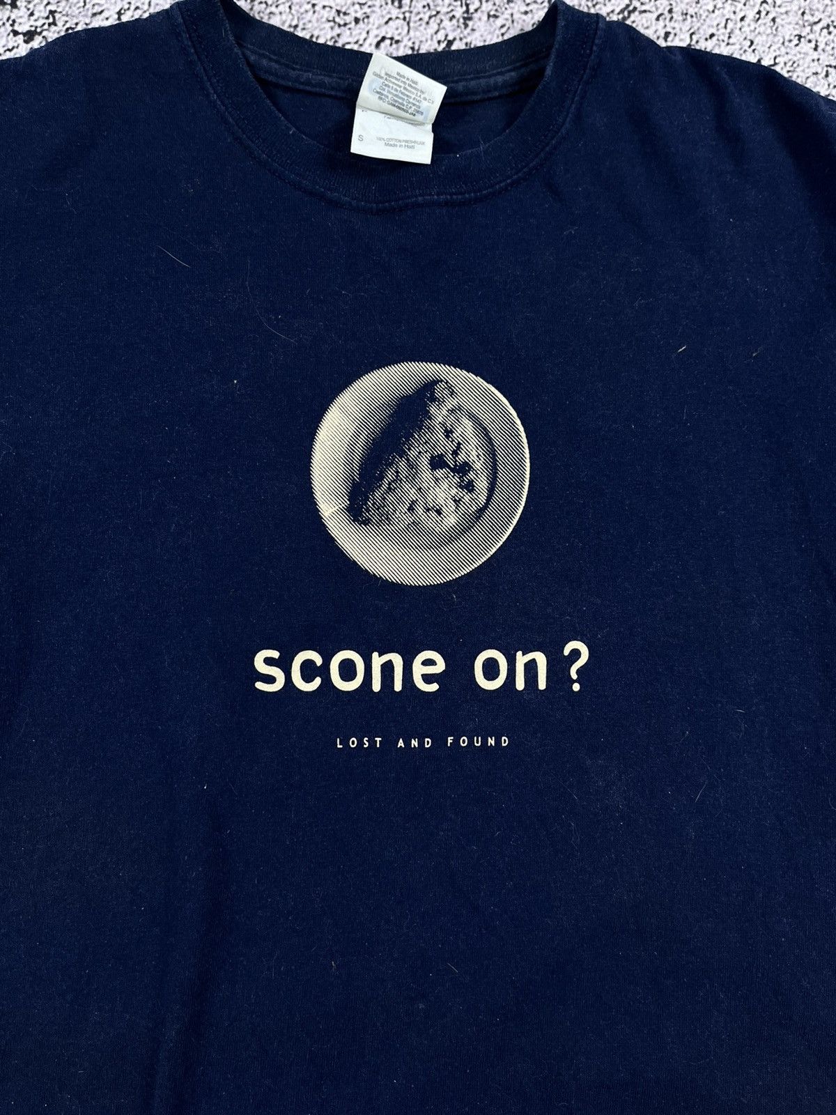 Band Tees Vintage Y2K Scone on big logo t shirt streetwear size S Size US S / EU 44-46 / 1 - 4 Thumbnail