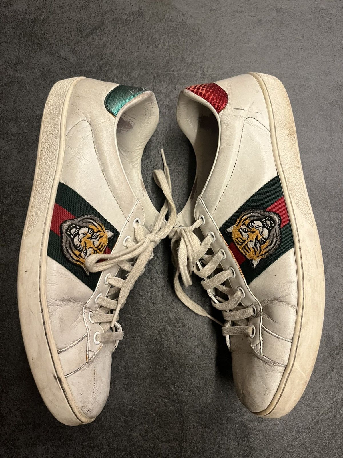 Gucci Gucci Ace Tiger sneakers Size US 9.5 / EU 42-43 - 2 Thumbnail