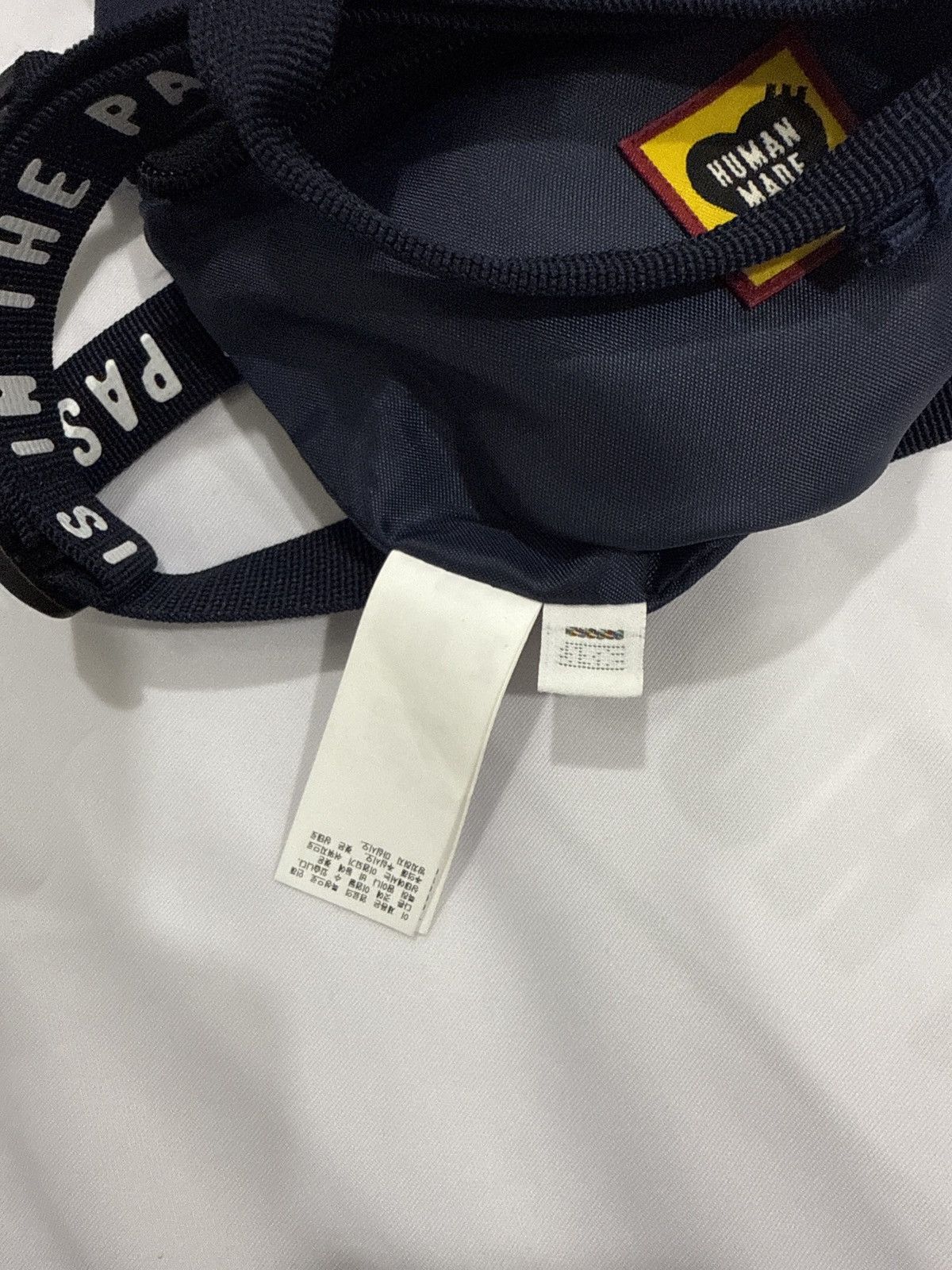 Human Made Human Made Mini Helmet Bag Navy - Preloved - 6.5” x 7” Size ONE SIZE - 7 Thumbnail