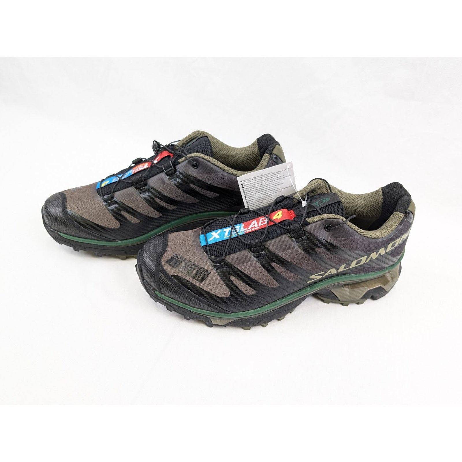 Salomon o1rshd1 Unisex Low-Top Sneakers in Olive Night / Black Size US 11 / EU 44 - 17 Thumbnail