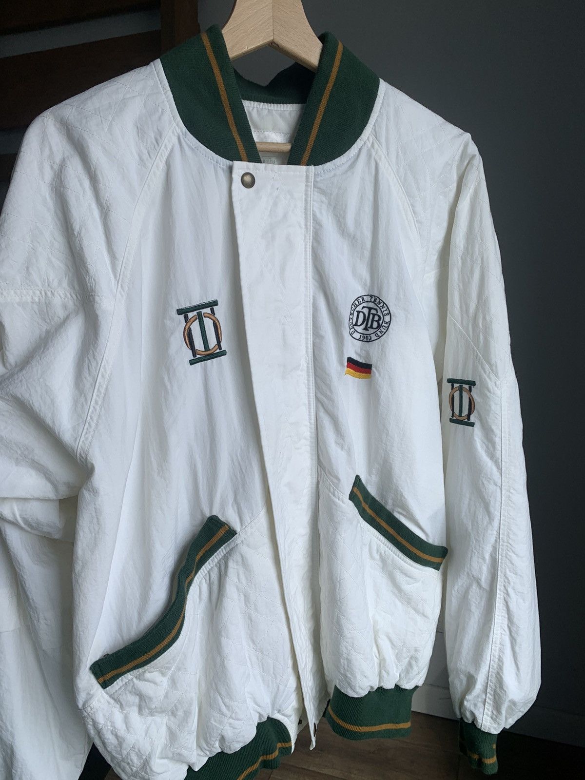 Other Rare DTB Davis Cup Jacket Boris Becker Era Size US M / EU 48-50 / 2 - 2 Thumbnail