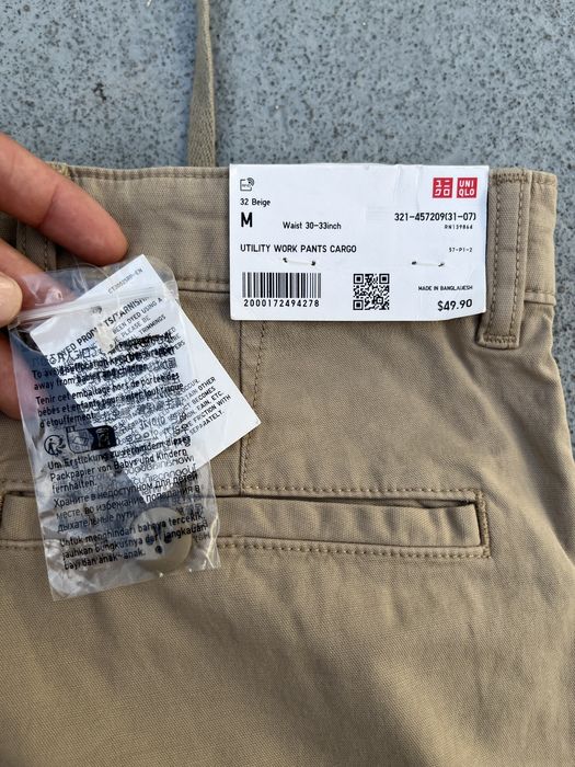 Uniqlo Utility Work Pants Cargo Grailed