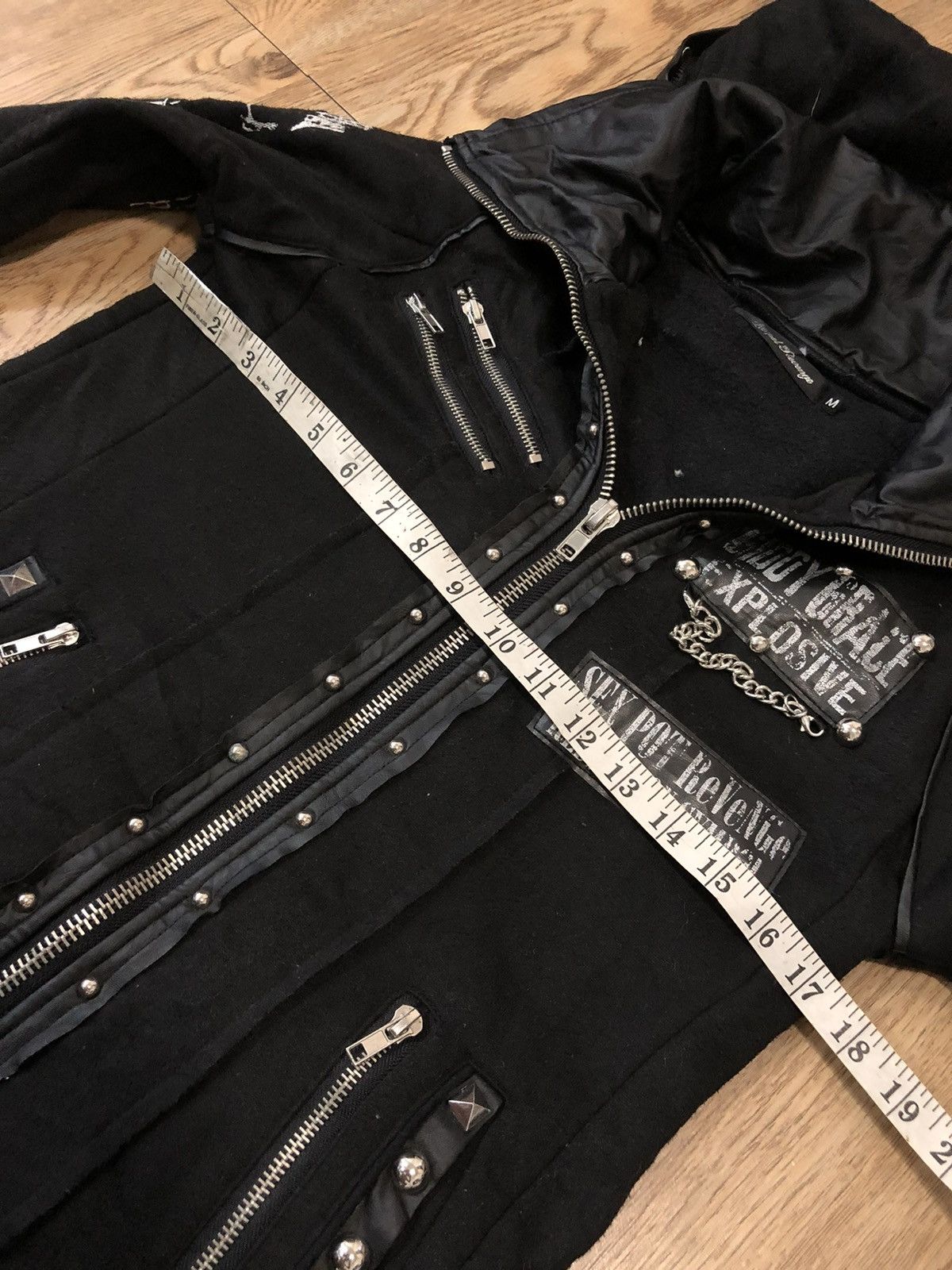 14th Addiction × Japanese Brand Sexpot Revenge Rebellion symbols hoodie jacket Size US M / EU 48-50 / 2 - 9 Thumbnail