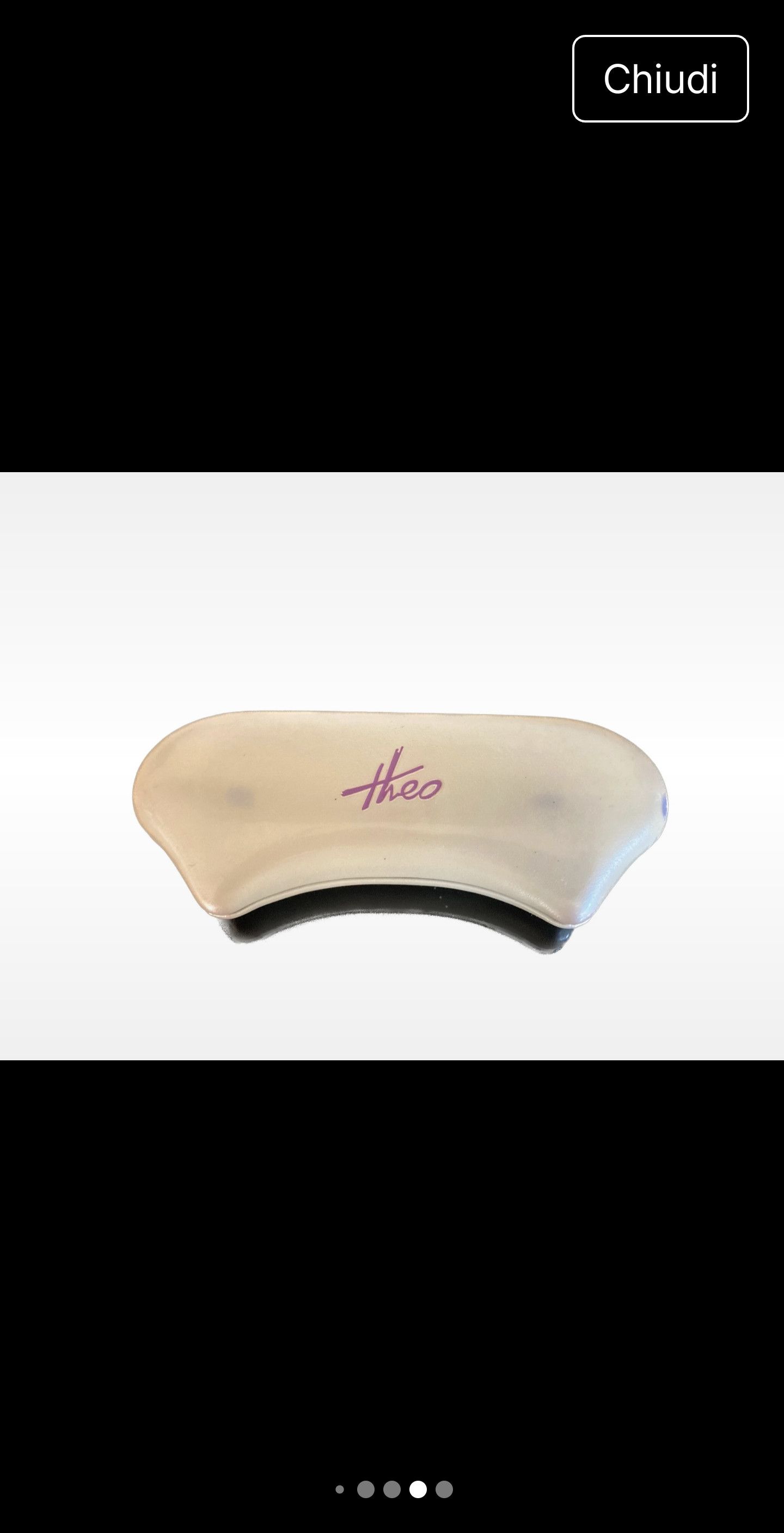 Other Theo by Chis. Broich "Rana" Eyeglasses Frame Pure Titanium Size ONE SIZE - 12 Thumbnail