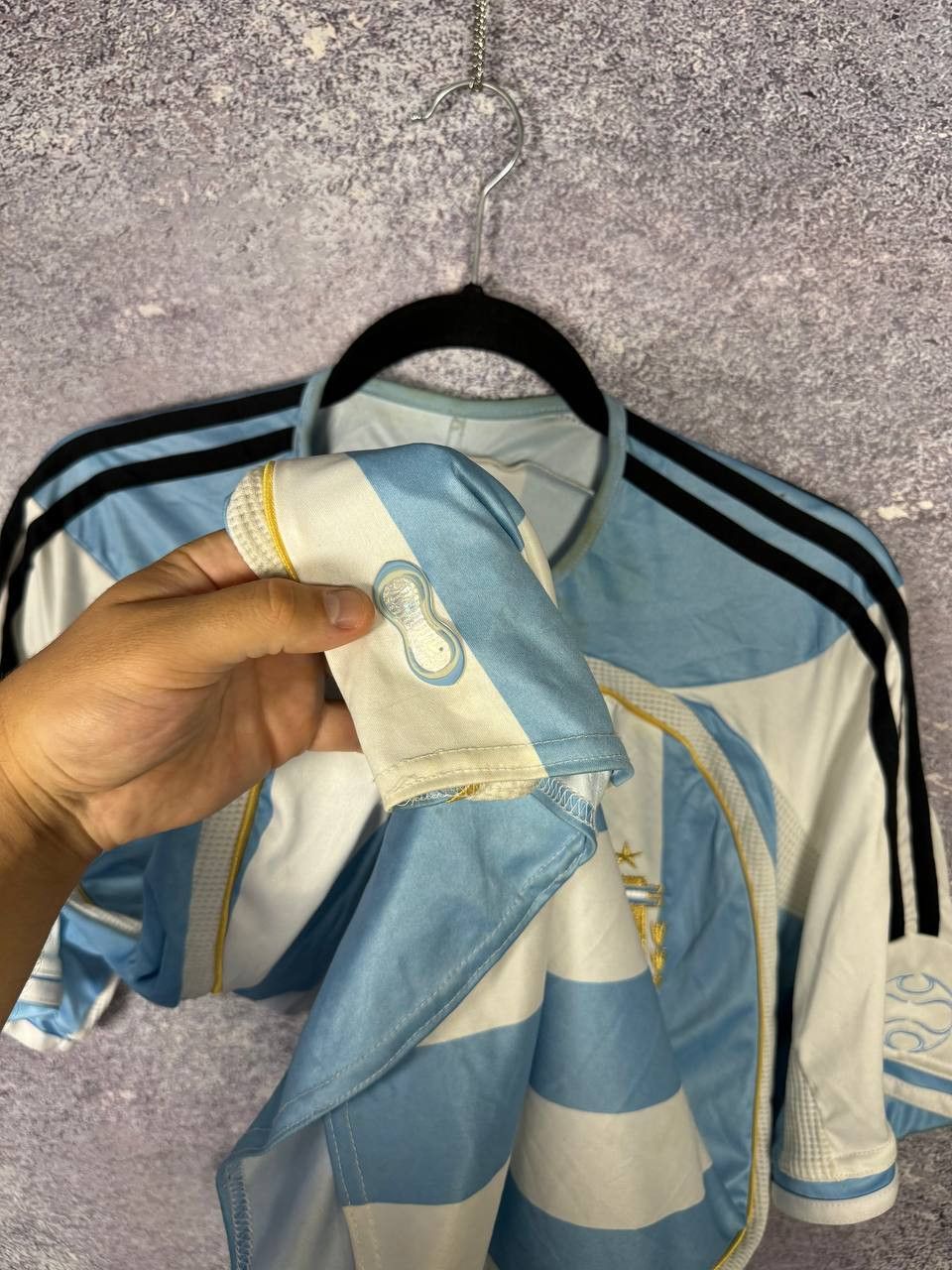 Other TEVEZ Argentina 2006 Home Adidas World Cup Soccer Jersey Size US XL / EU 56 / 4 - 10 Thumbnail