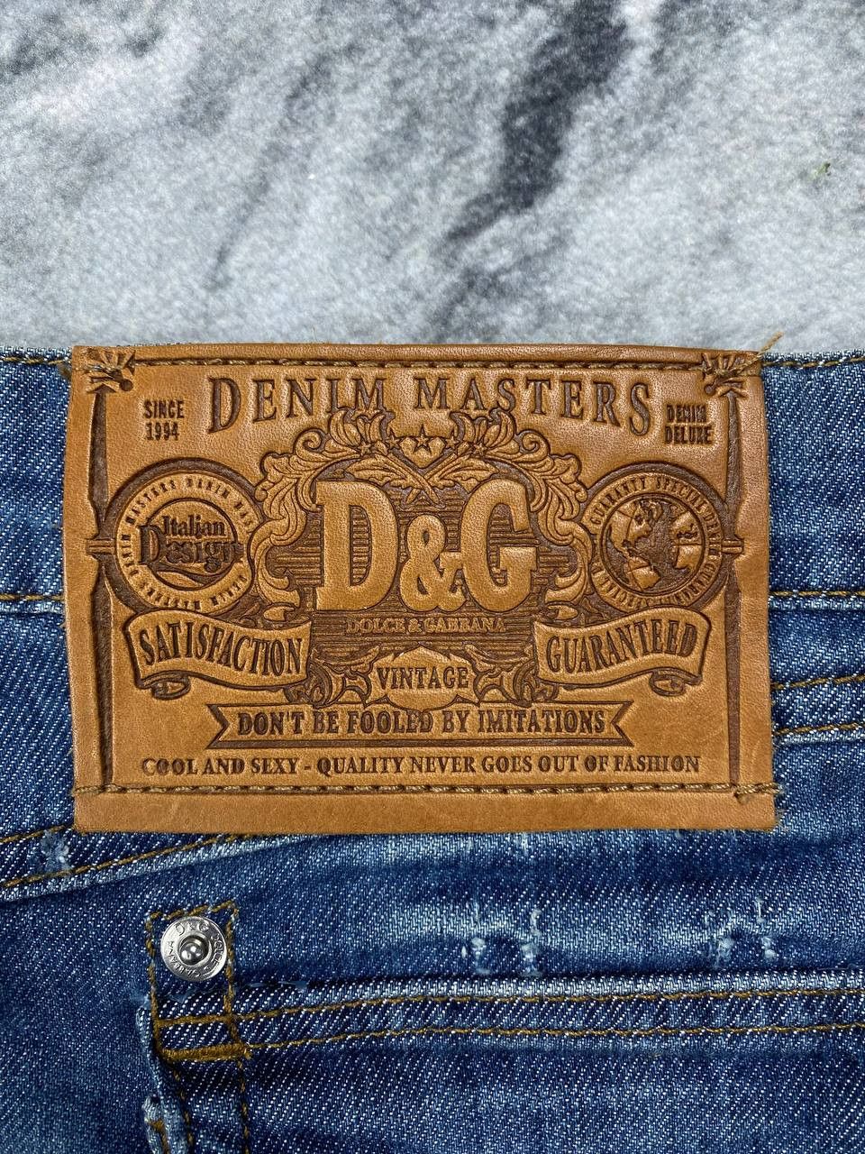 Dolce & Gabbana Vintage Dolce Gabbana Denim Mini Skirt Women Size 26/40 Blue Size 26" / US 2 / IT 38 - 15 Thumbnail
