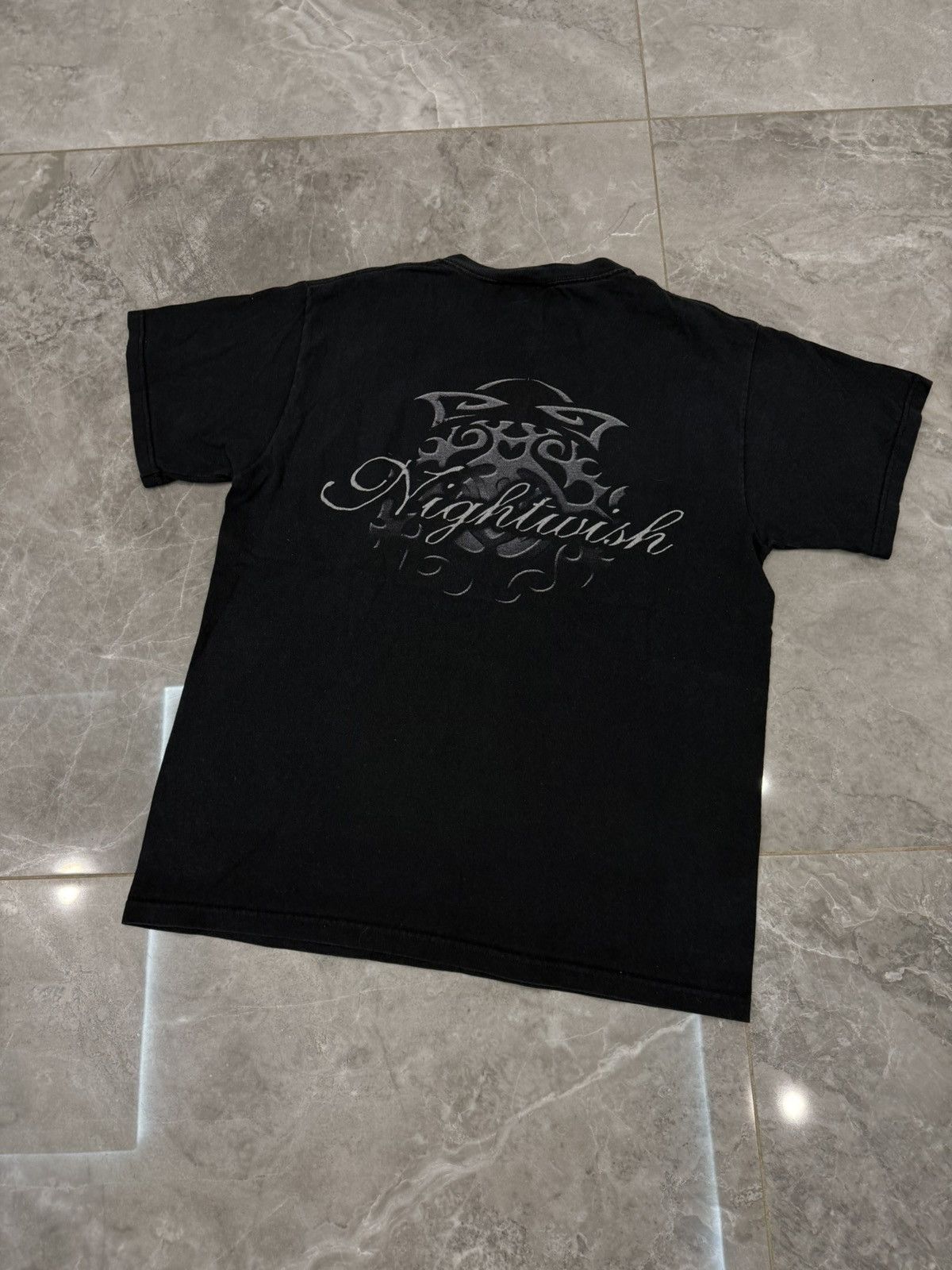 Fruit Of The Loom Vintage Nightwish T-shirts Rock Band Tees 90s Y2K streetwear Size US M / EU 48-50 / 2 - 2 Thumbnail