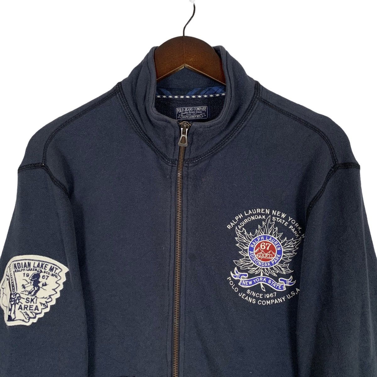 Polo Ralph Lauren Vintage Ralph Lauren 67 Adirondak USRL Sweatshirt Size M Size US M / EU 48-50 / 2 - 2 Thumbnail