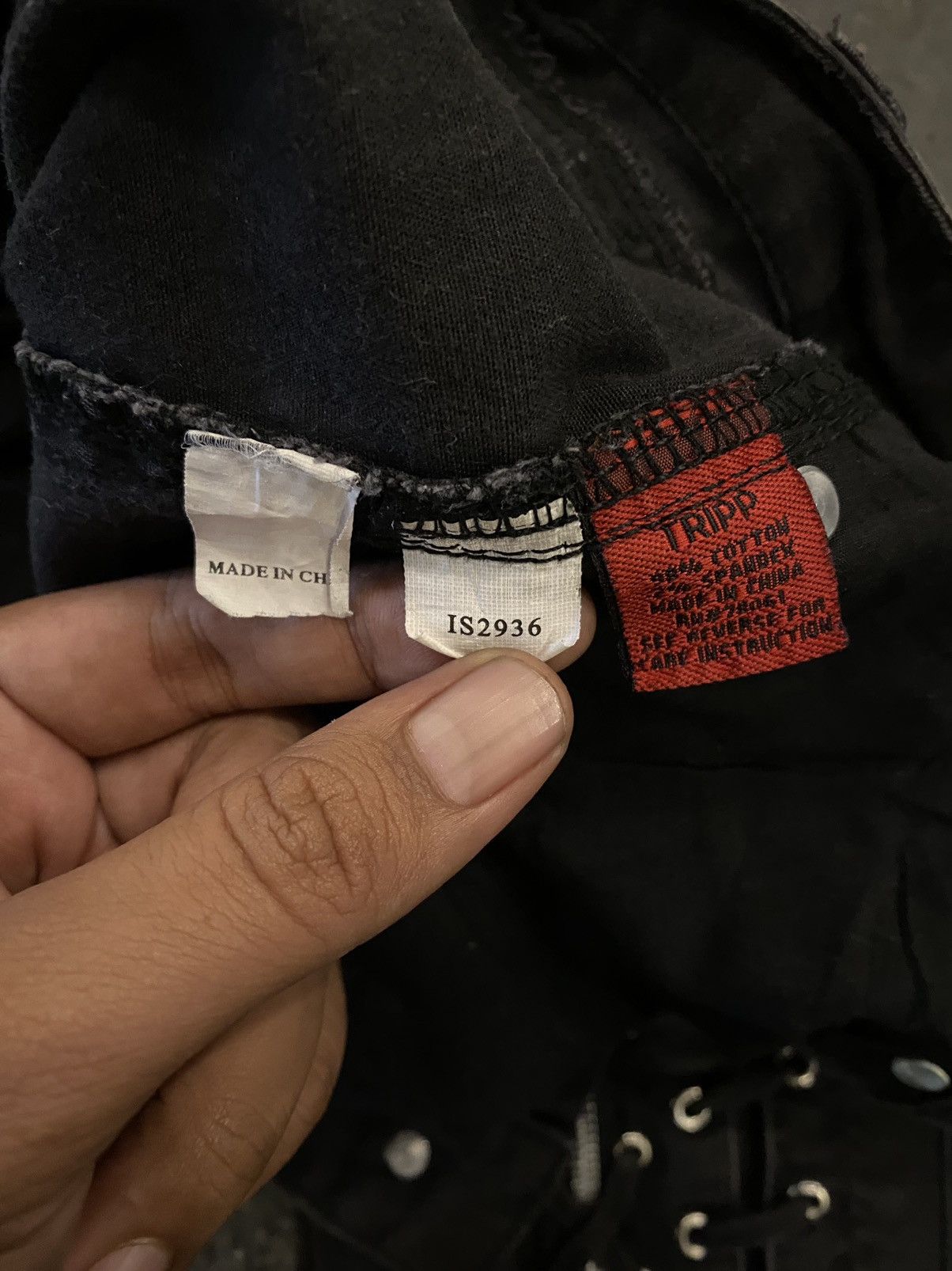 If Six Was Nine Tripp Nyc laced ifsixwasnine punk jeans Size US 32 / EU 48 - 9 Thumbnail