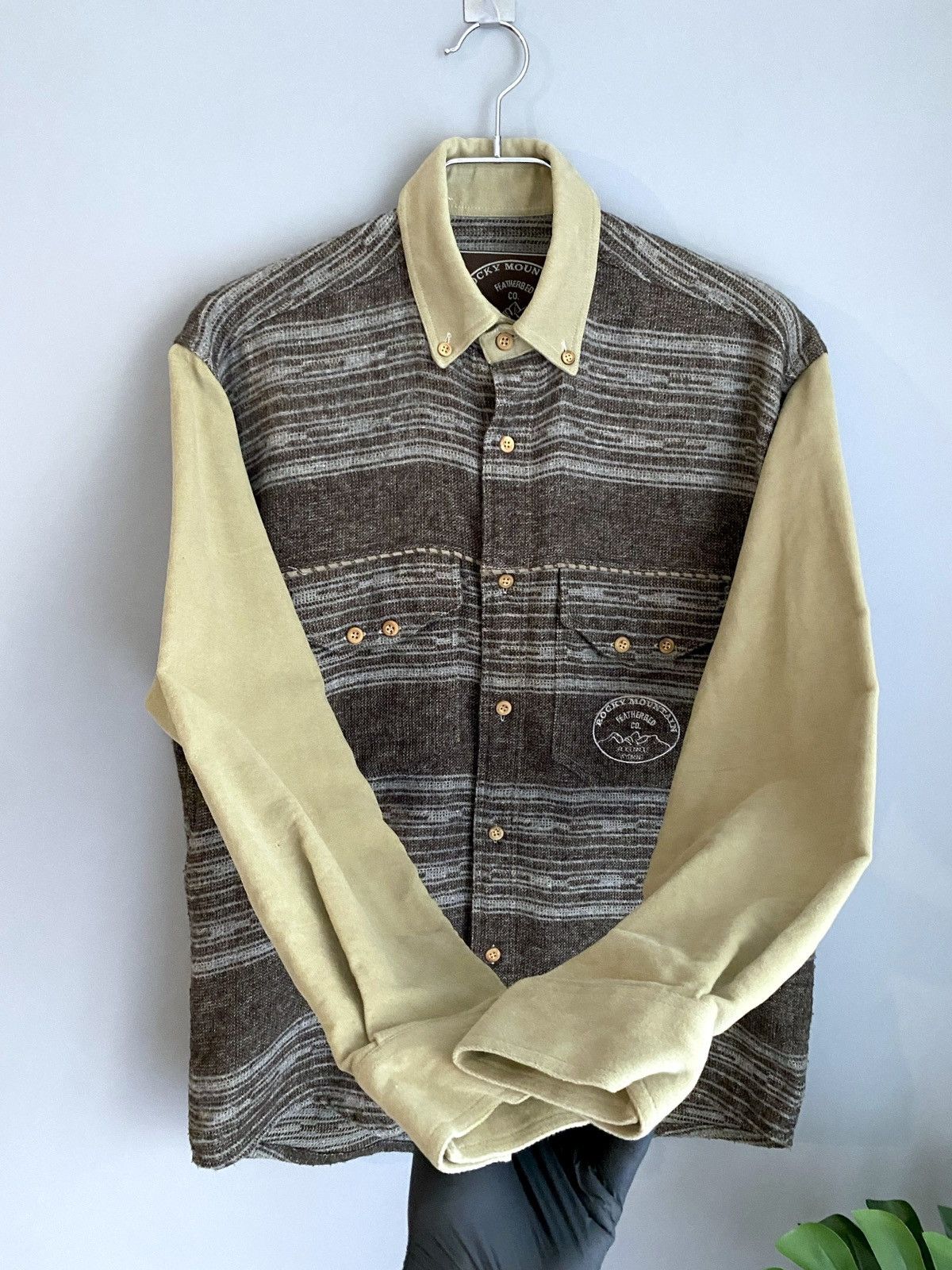 Flannel × Vintage American Vintage Flannel Wool Shirt 90s “Rocky Mountain” Size US S / EU 44-46 / 1 - 6 Thumbnail