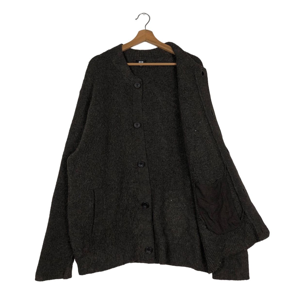 Japanese Brand 🔥Vintage Wool Cardigan Jacket Uniqlo Japan Issey Miyake Size US XL / EU 56 / 4 - 11 Thumbnail