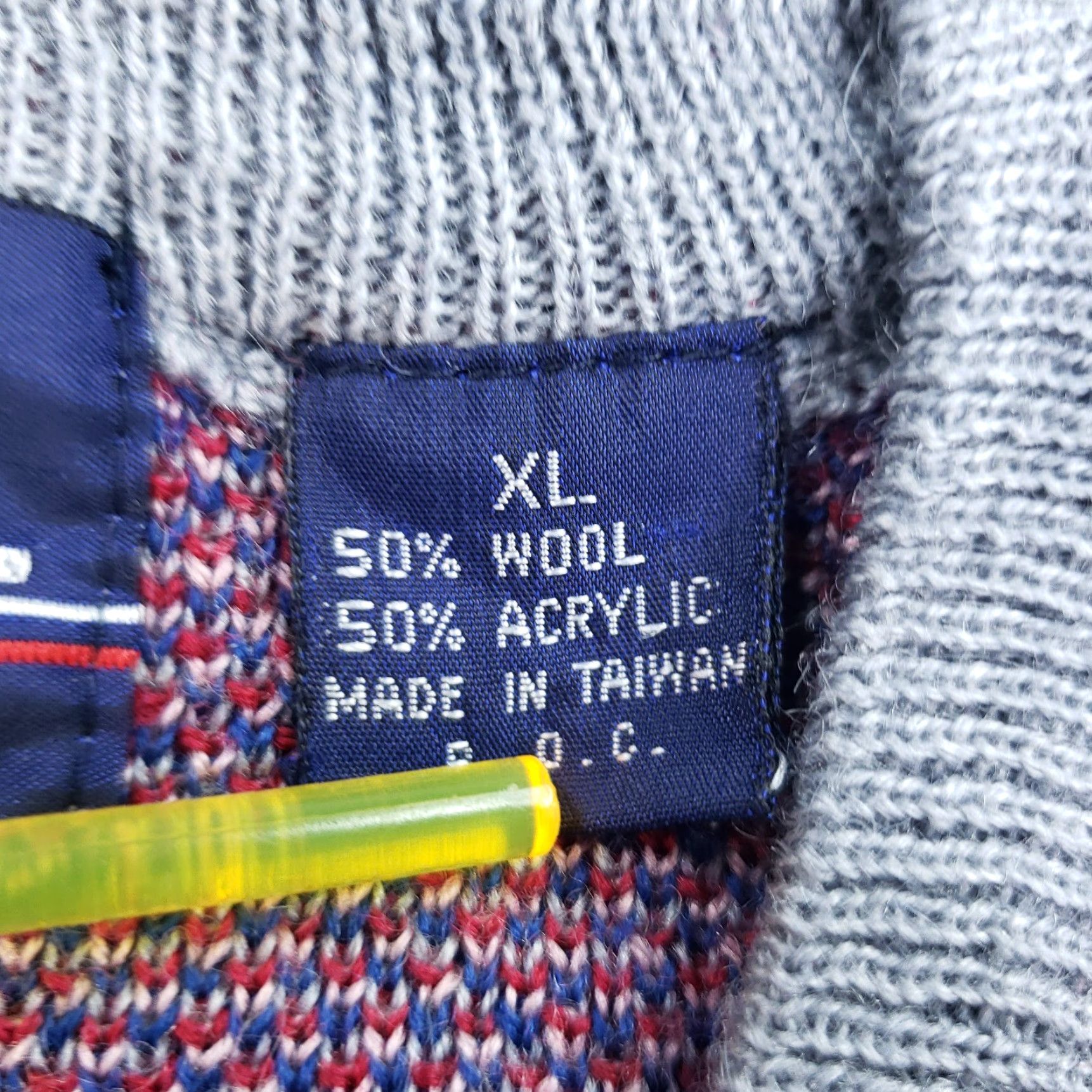 Hogan VINTAGE Hogan V-Neck Sweater Mens Size XL Gray Pullover Wool Blend Casual Golf Size US XL / EU 56 / 4 - 6 Thumbnail