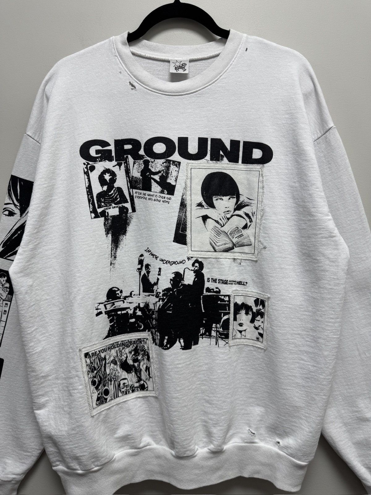 basketcase gallery Untilled Ground “TOMI” Crewneck Size US L / EU 52-54 / 3 - 5 Thumbnail