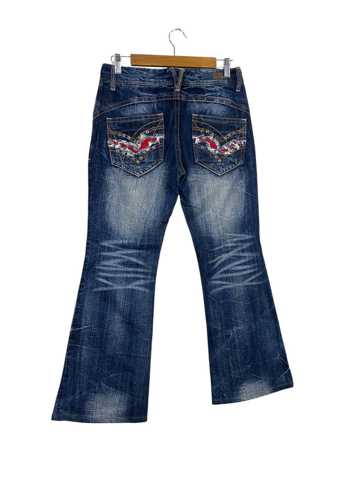 Seditionaries Fiapper punk gothic flared denim very rare Size US 30 / EU 46 - 2 Thumbnail