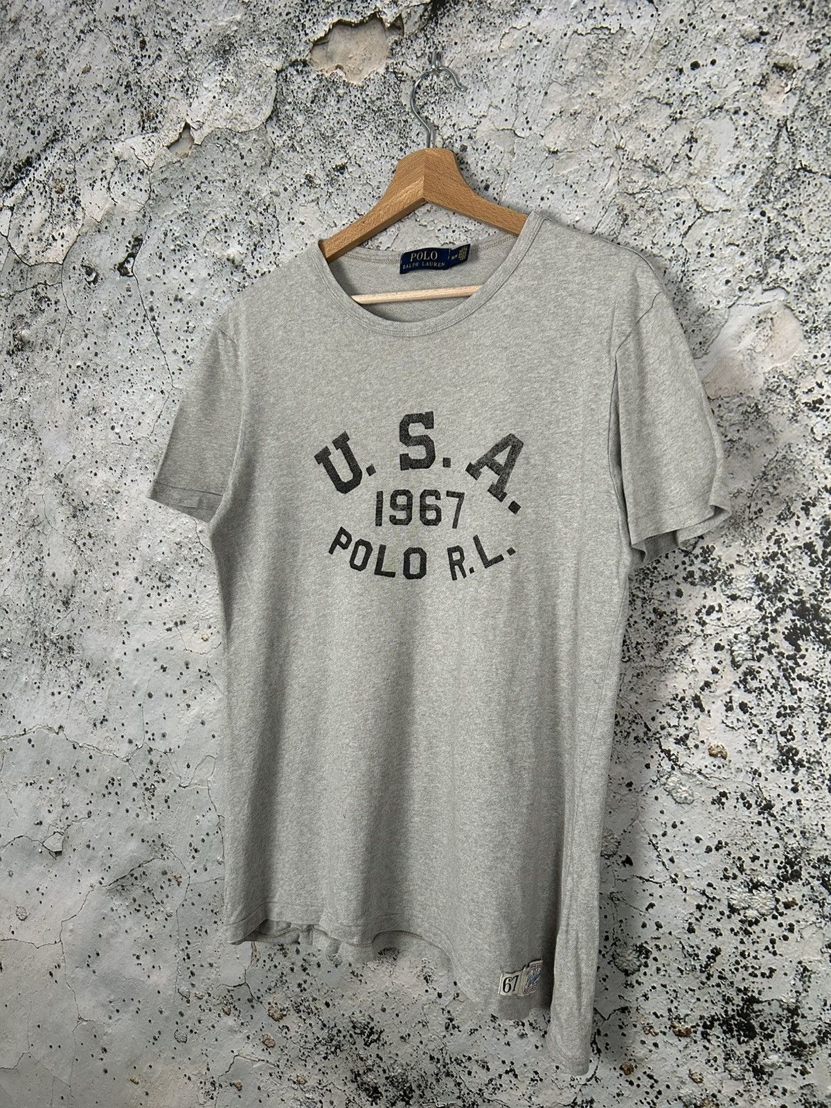 Polo Ralph Lauren Vintage Polo Ralph Lauren Graphic Tee Logo Hype Size US M / EU 48-50 / 2 - 2 Thumbnail