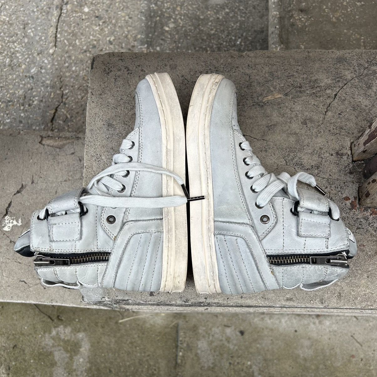 Allsaints Allsaints Geo Hi Top Sneakers Size US 6 / EU 39 - 8 Thumbnail