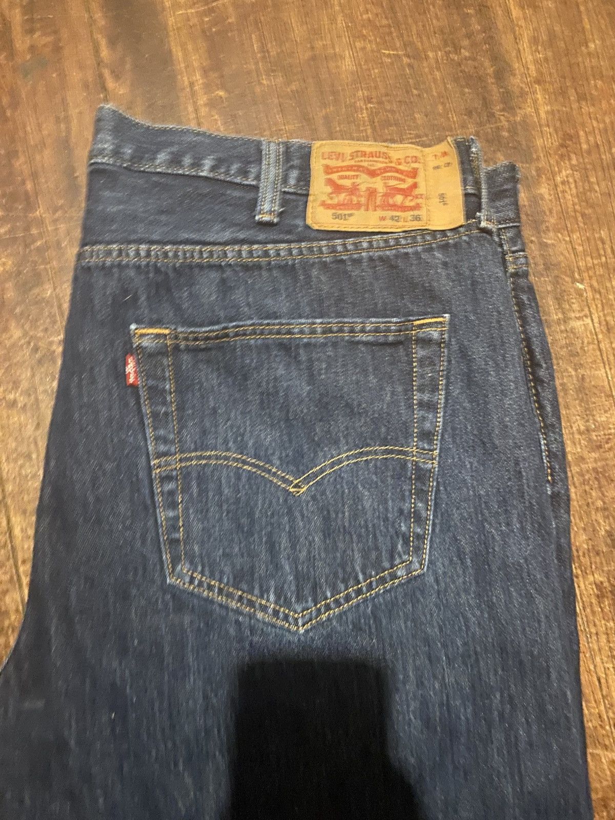 Levi's Levi navy 501 Size US 42 / EU 58 - 1 Thumbnail