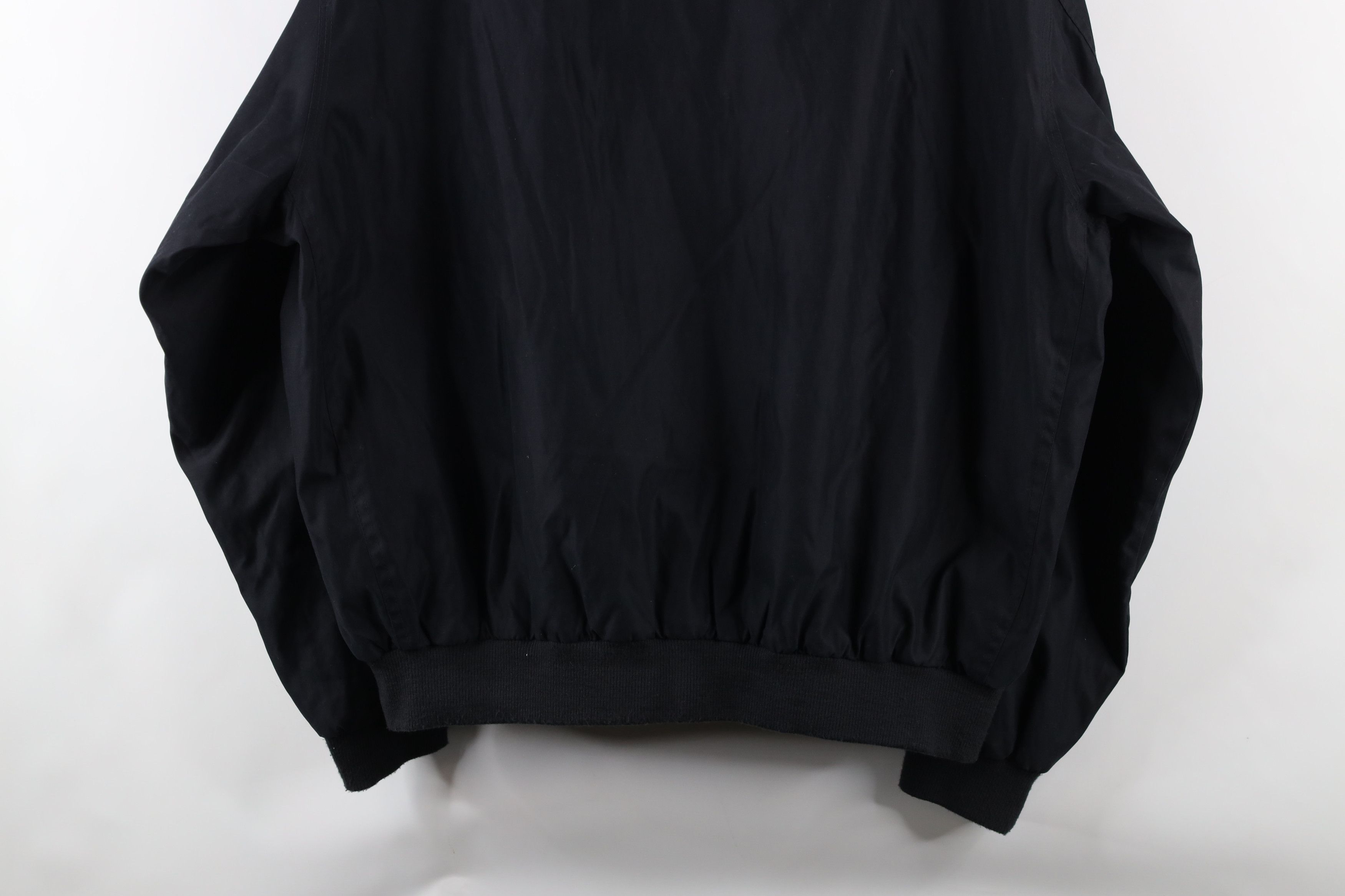 Vintage Vintage 90s Streetwear Full Zip Bomber Jacket Black Size US L / EU 52-54 / 3 - 14 Thumbnail