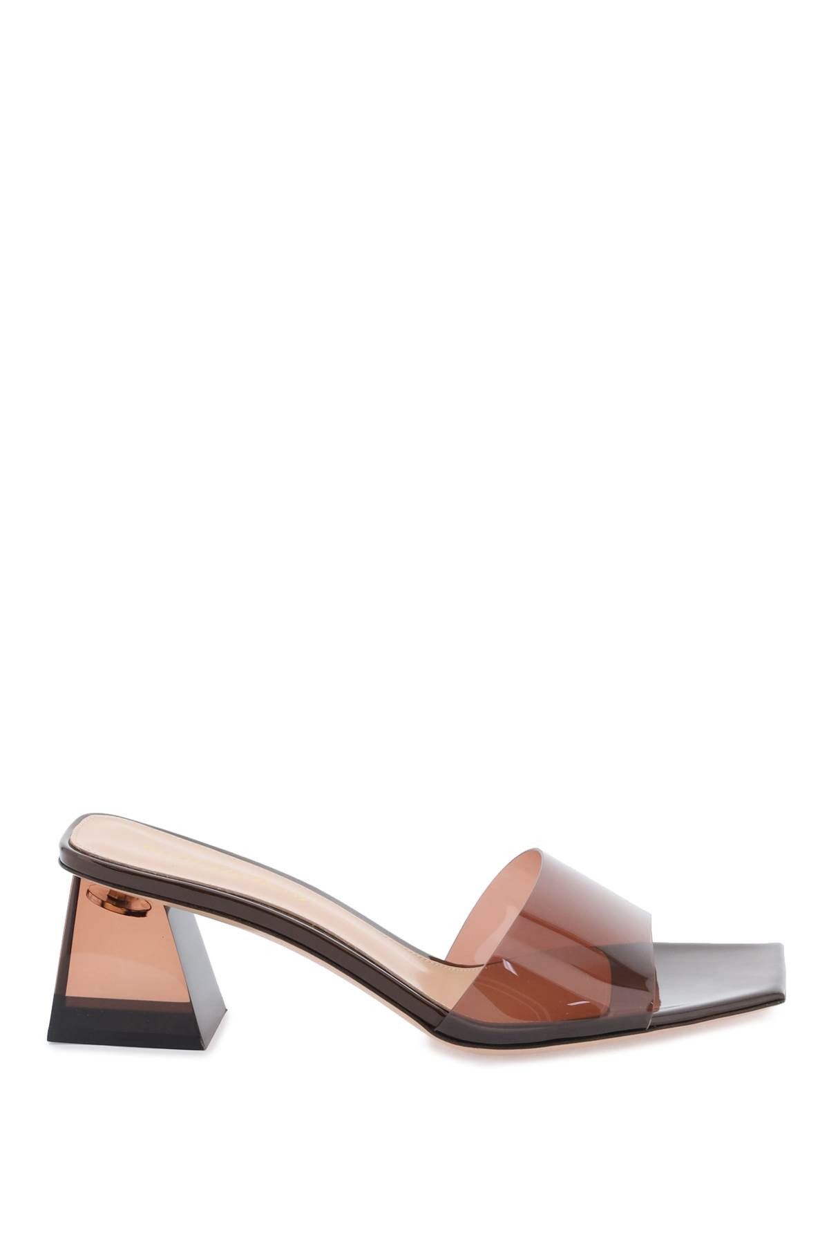 image of Gianvito Rossi Cosmic Mule Shoess Shoes in Brown Brown, Women's (Size 7)