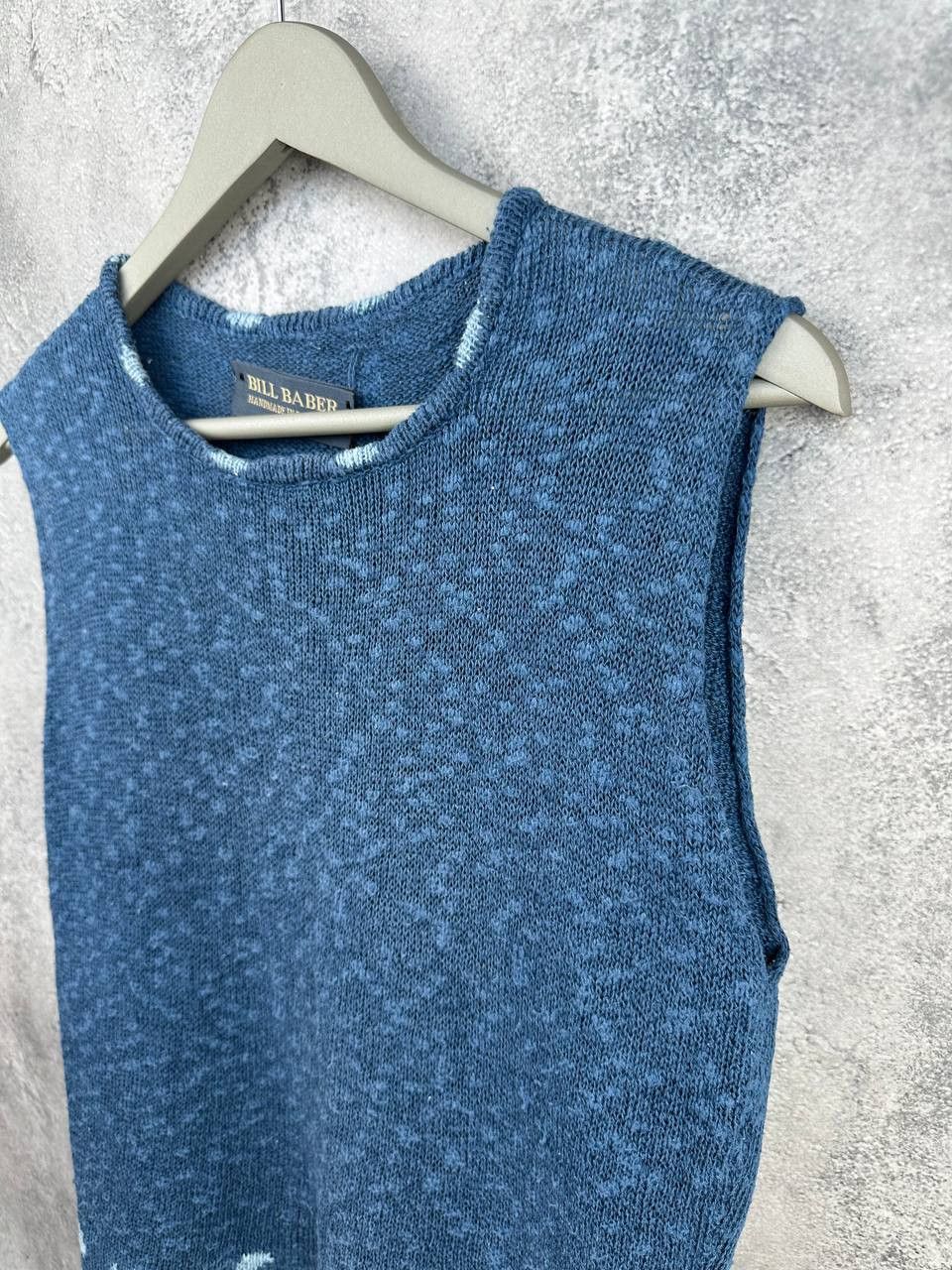 Designer Bill Baber Sunset Shell Top Soft Linen Rich Texture Vest Size M / US 6-8 / IT 42-44 - 5 Thumbnail