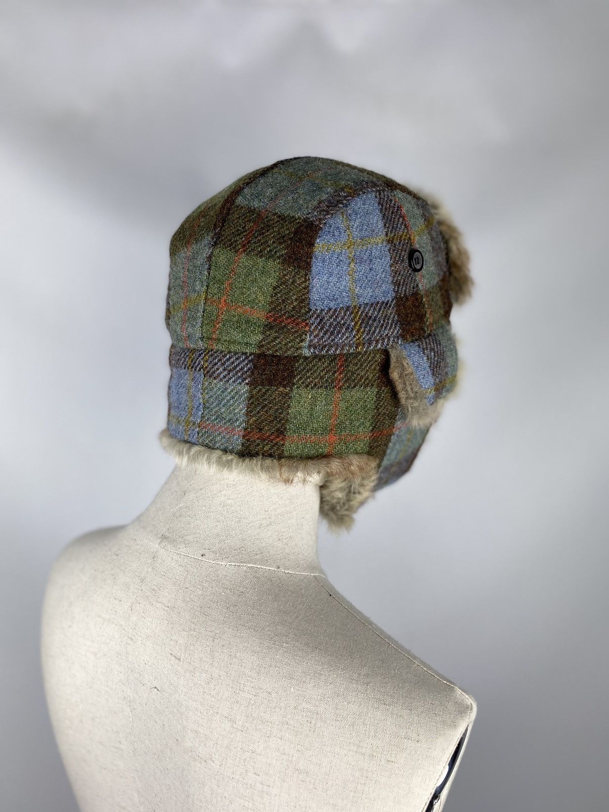 Harris Tweed Harris Tweed wool trapper Ushanka hat size L Size ONE SIZE - 7 Thumbnail