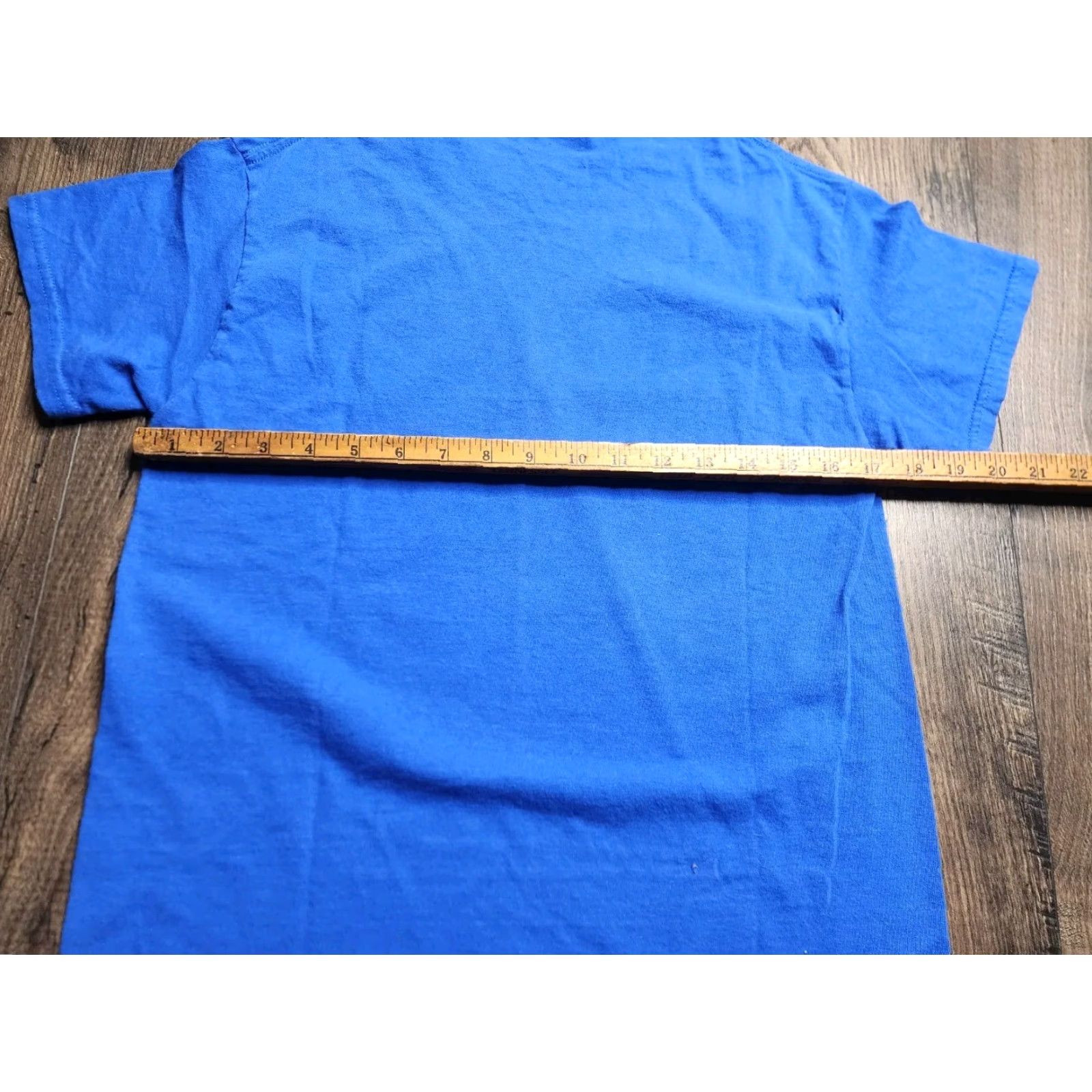 Gildan Gildan Mens S Blue Fiesta San Antonio Texas 2014 Travel Souvenir T-Shirt Size US S / EU 44-46 / 1 - 3 Thumbnail