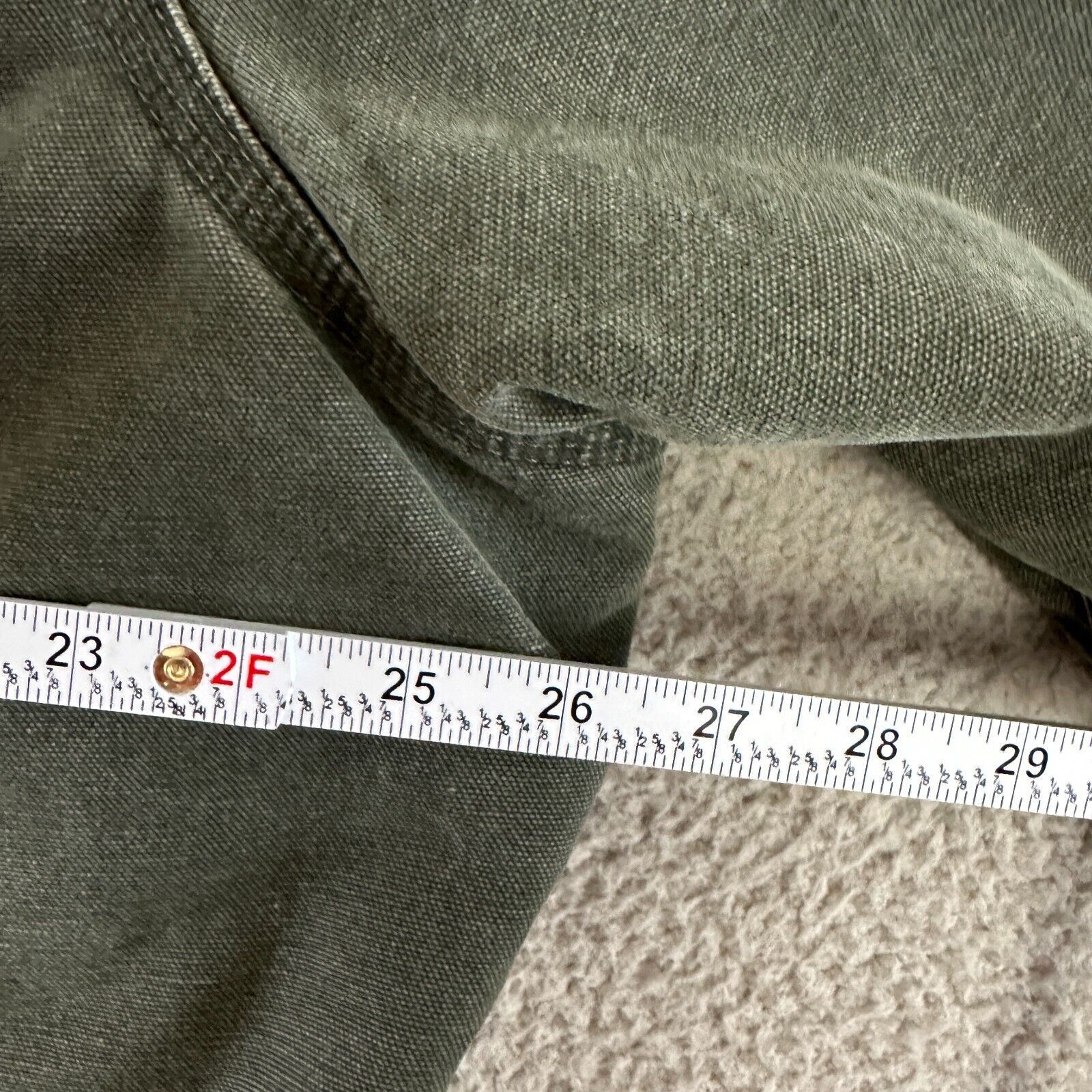Carhartt Carhartt Chore Jacket Canvas Quilted Coat C26 MOS Size US XL / EU 56 / 4 - 7 Thumbnail