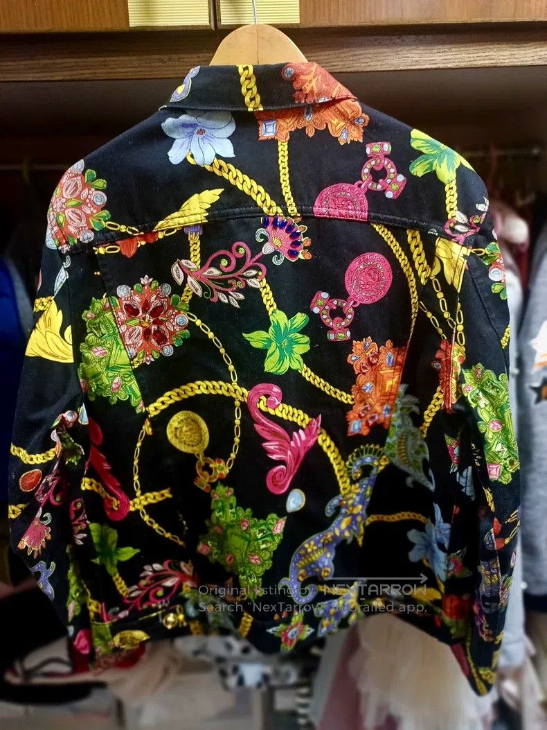 Versace Versace Men's denim jacket jacket Size US L / EU 52-54 / 3 - 2 Thumbnail
