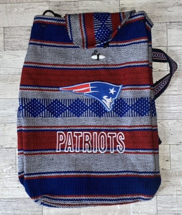 NFL NFL, New England Patriots, Woven, Unisex Drawstring Backpack Size ONE SIZE - 2 Thumbnail