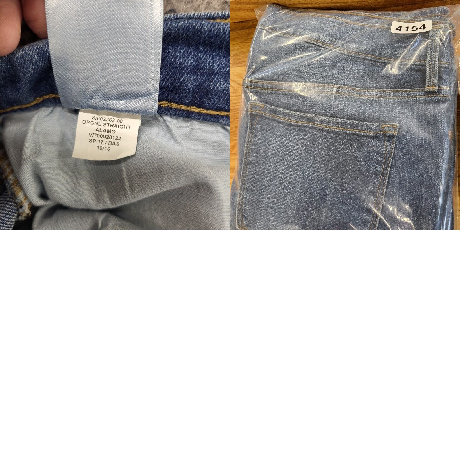 Old Navy Old Navy Jeans Women's Size 12 Blue Distressed Mid Rise Straight Leg Denim 5-Pocket N/A? Not allowed. Size 34" / US 12 / IT 48 - 9 Thumbnail