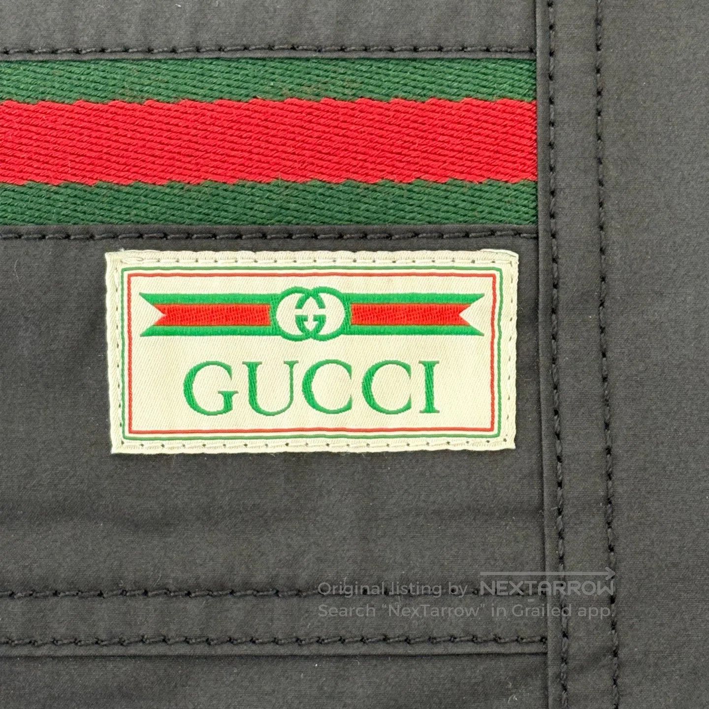 Gucci Guicci Side Logo Work Pants Size US 27 - 6 Thumbnail